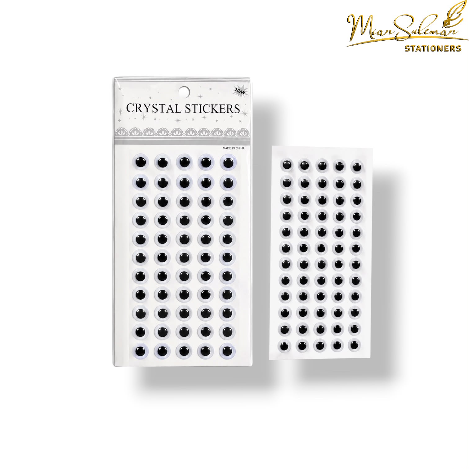Self Adhesive Crystal Eye Sticker