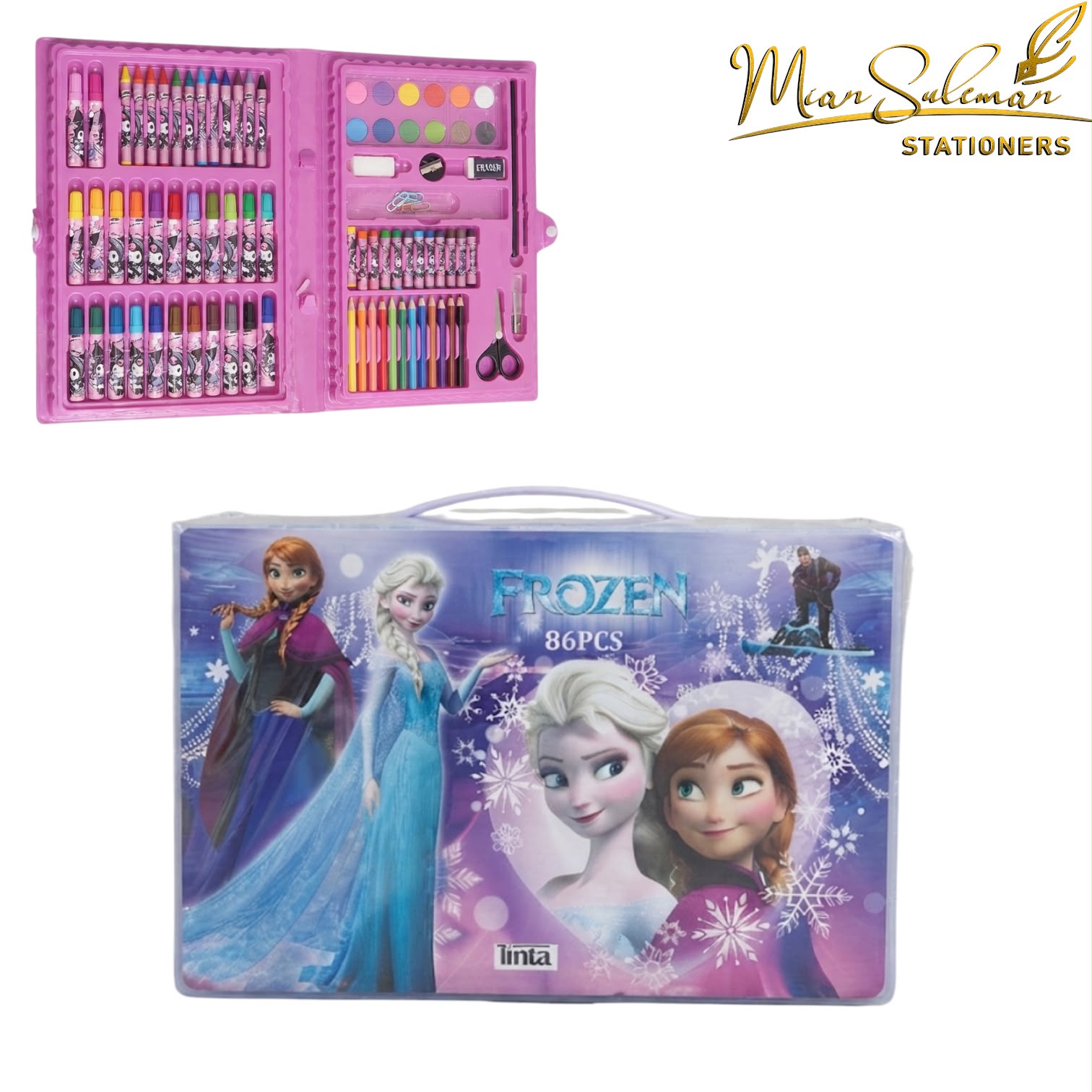 Disney Frozen 86Pcs Kids Art Set