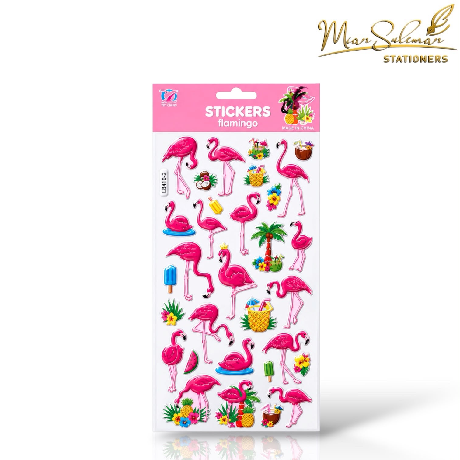 Flamingo Sticker Sheet