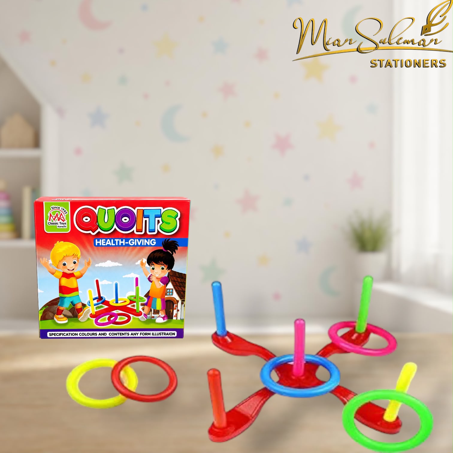 Quoits Ring Toss Game