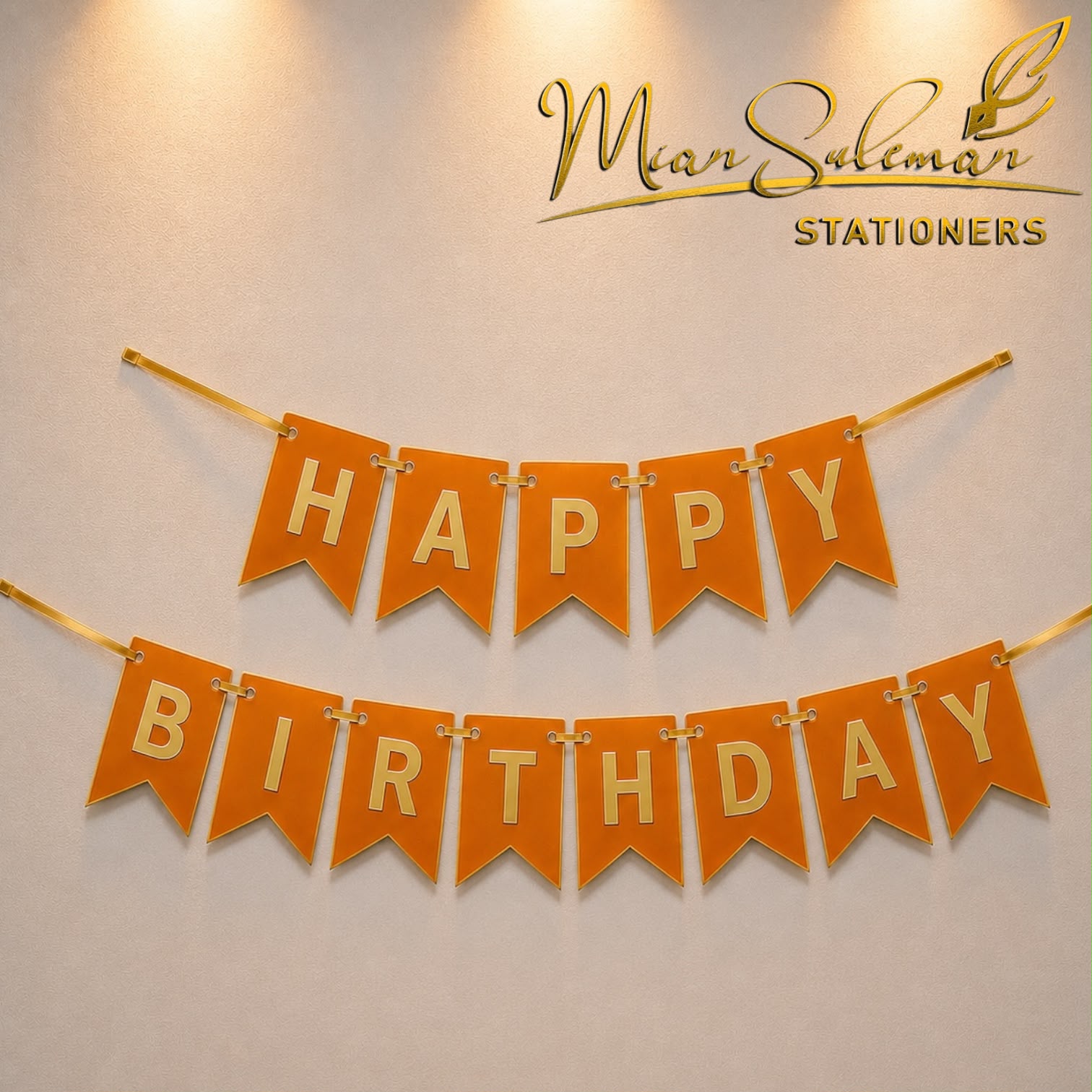 Happy Birthday Card Bunting Banner