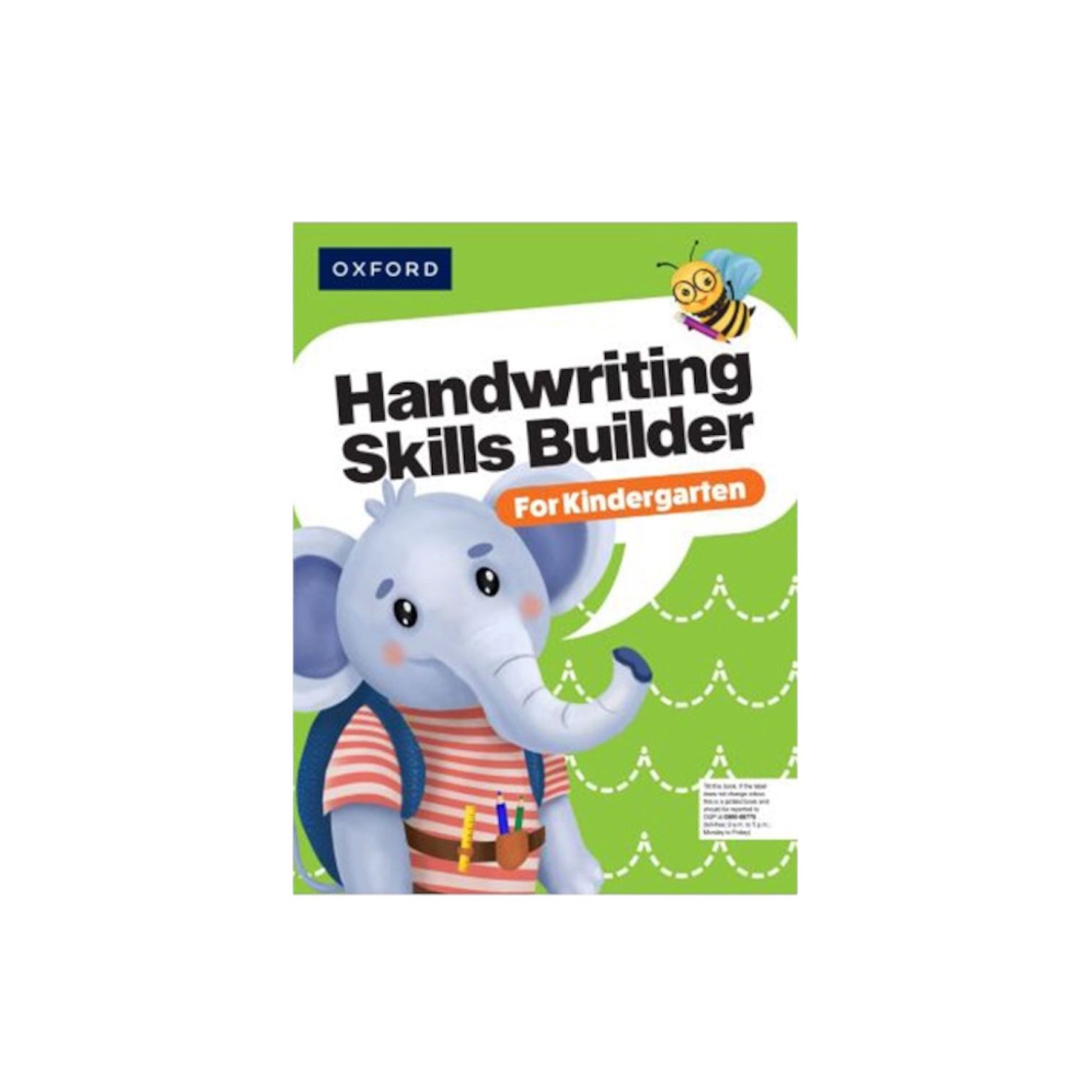 Hand Writing Skills Builder for Kindergarten