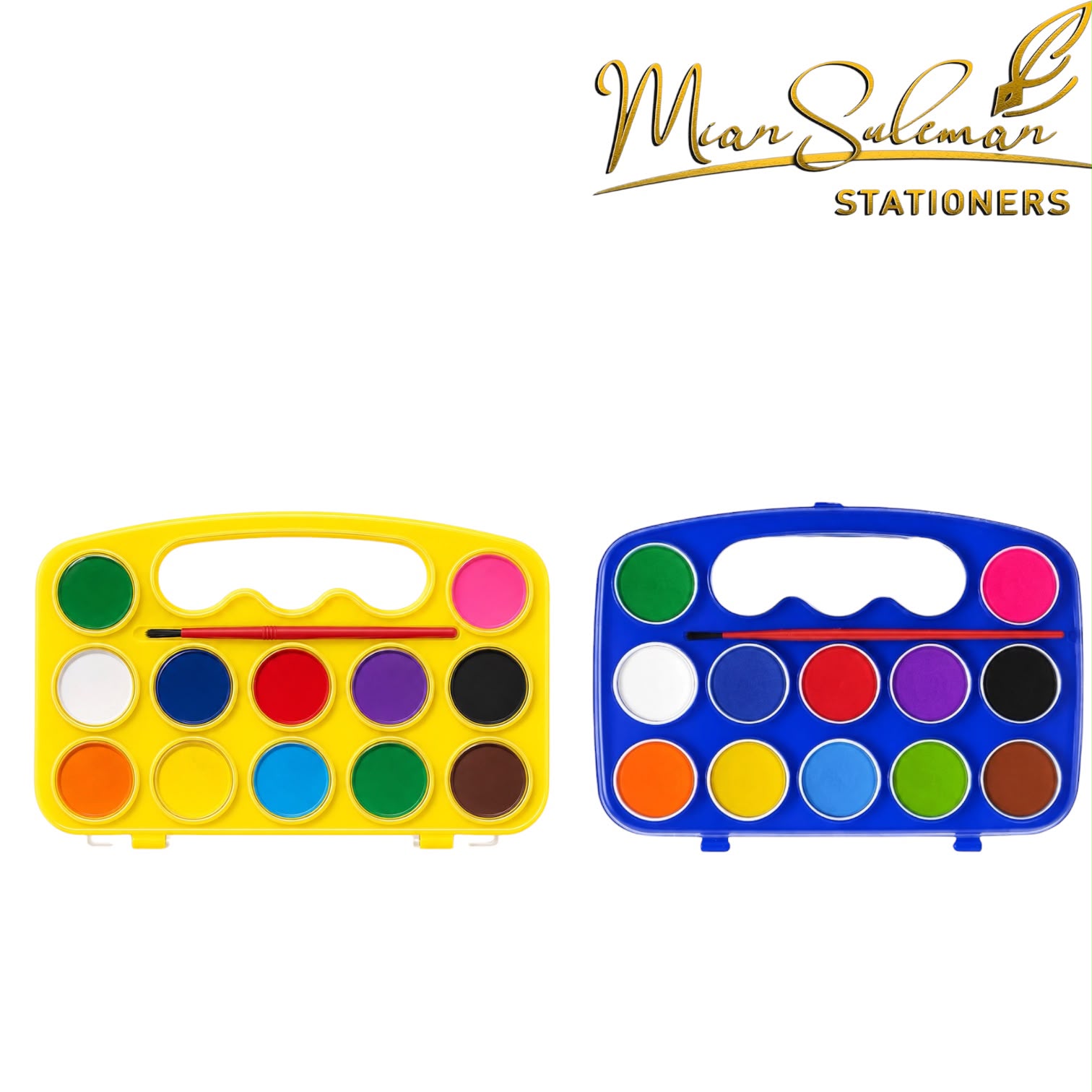 Water Color Cake Set