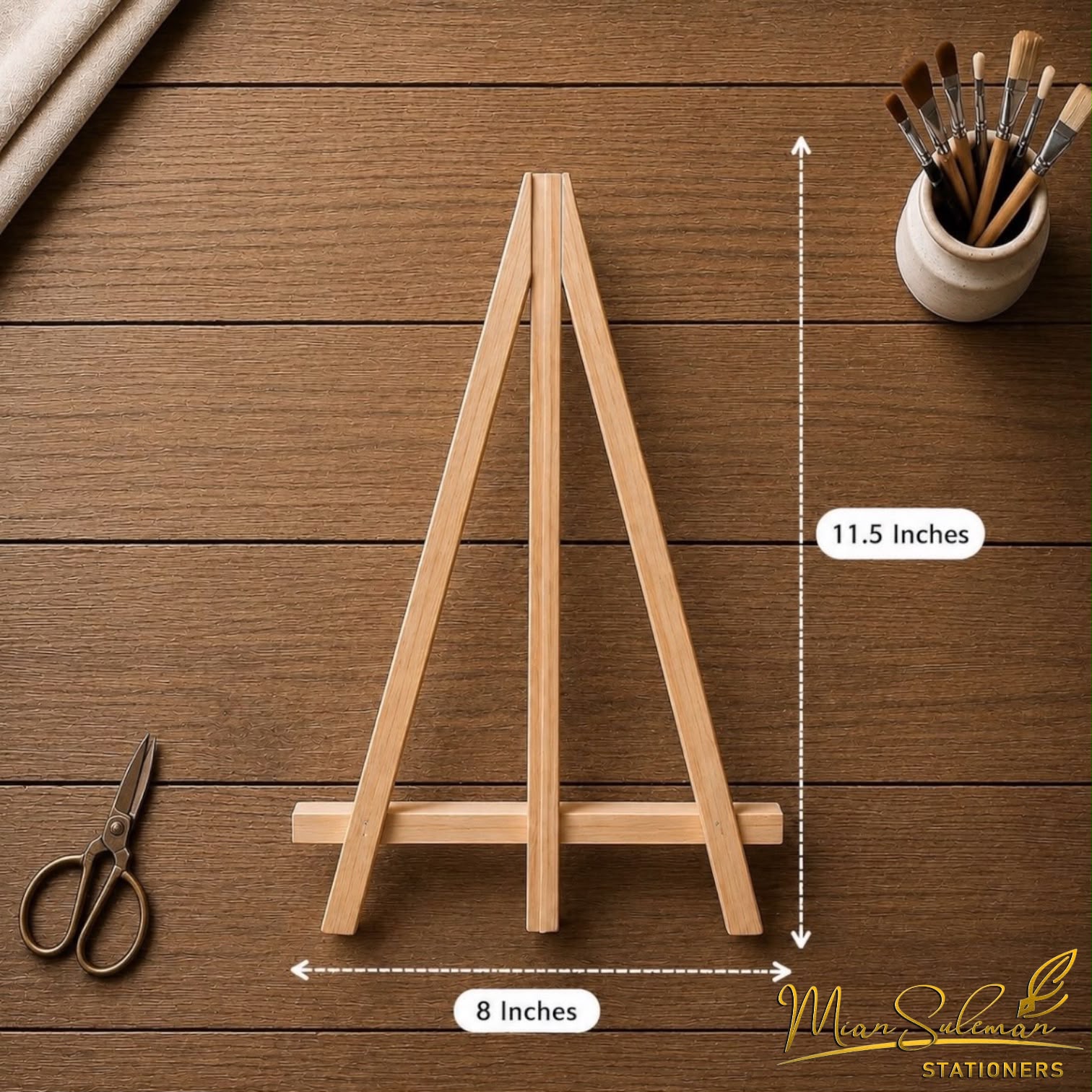 Wooden Tabletop Canvas Stand 8x11.5 Inches