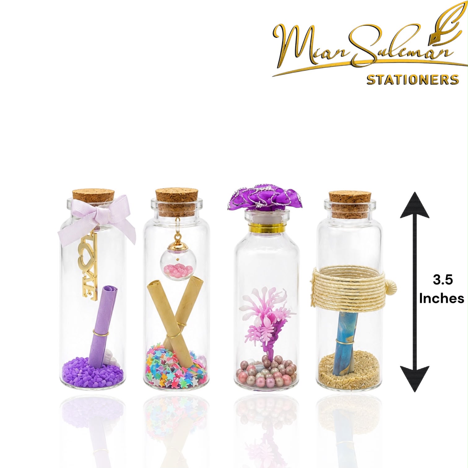 Wishing Cork Message Bottles