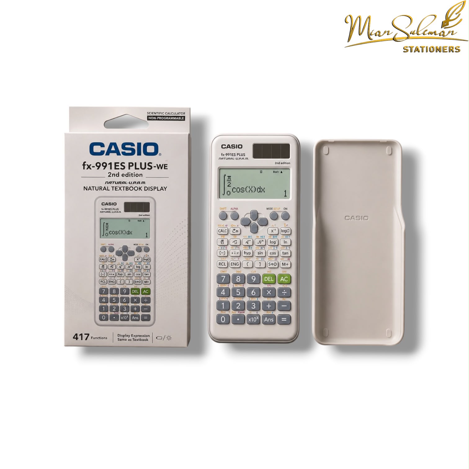 Casio Calculator FX-991ES Plus-We 2nd Edition 417 Functions