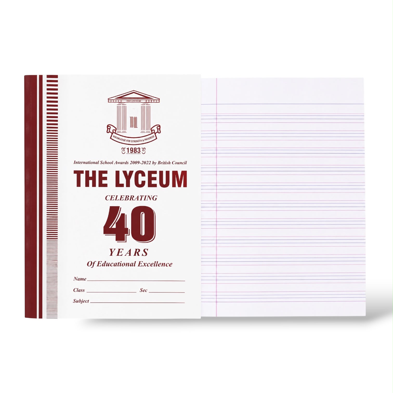 THE LYCEUM Four Line Copy