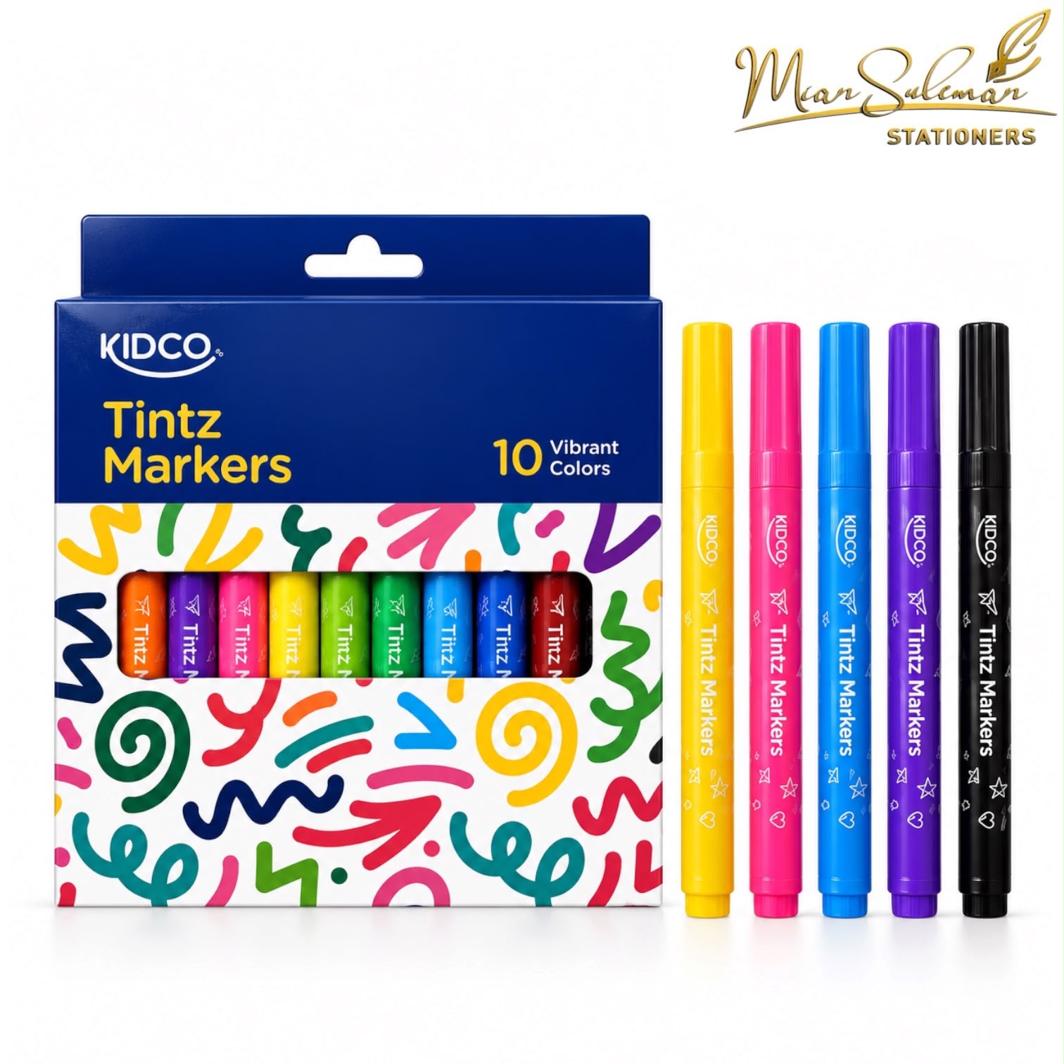 Kidco Tintz Marker Pack Of 10 Pcs