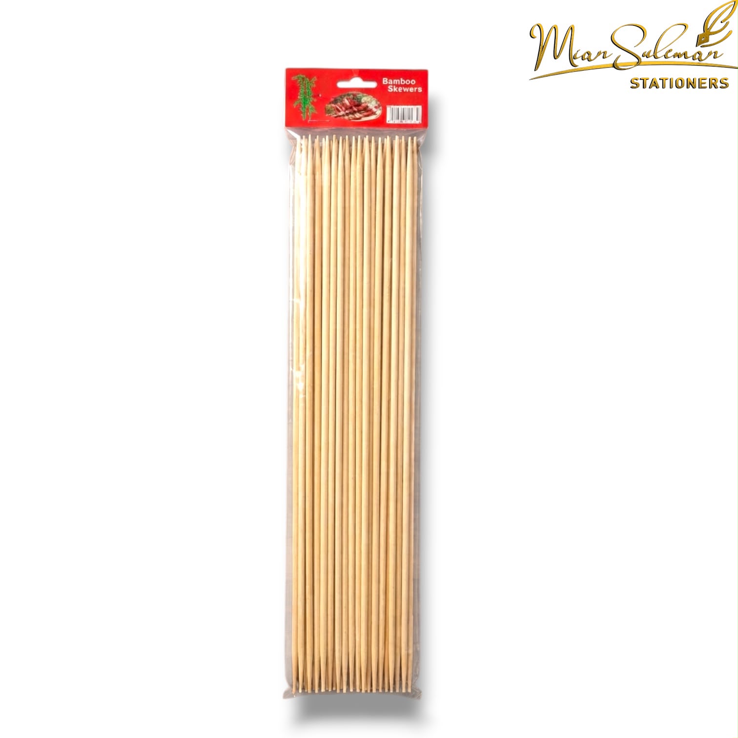 BBQ Bamboo Skewers 35 Inch