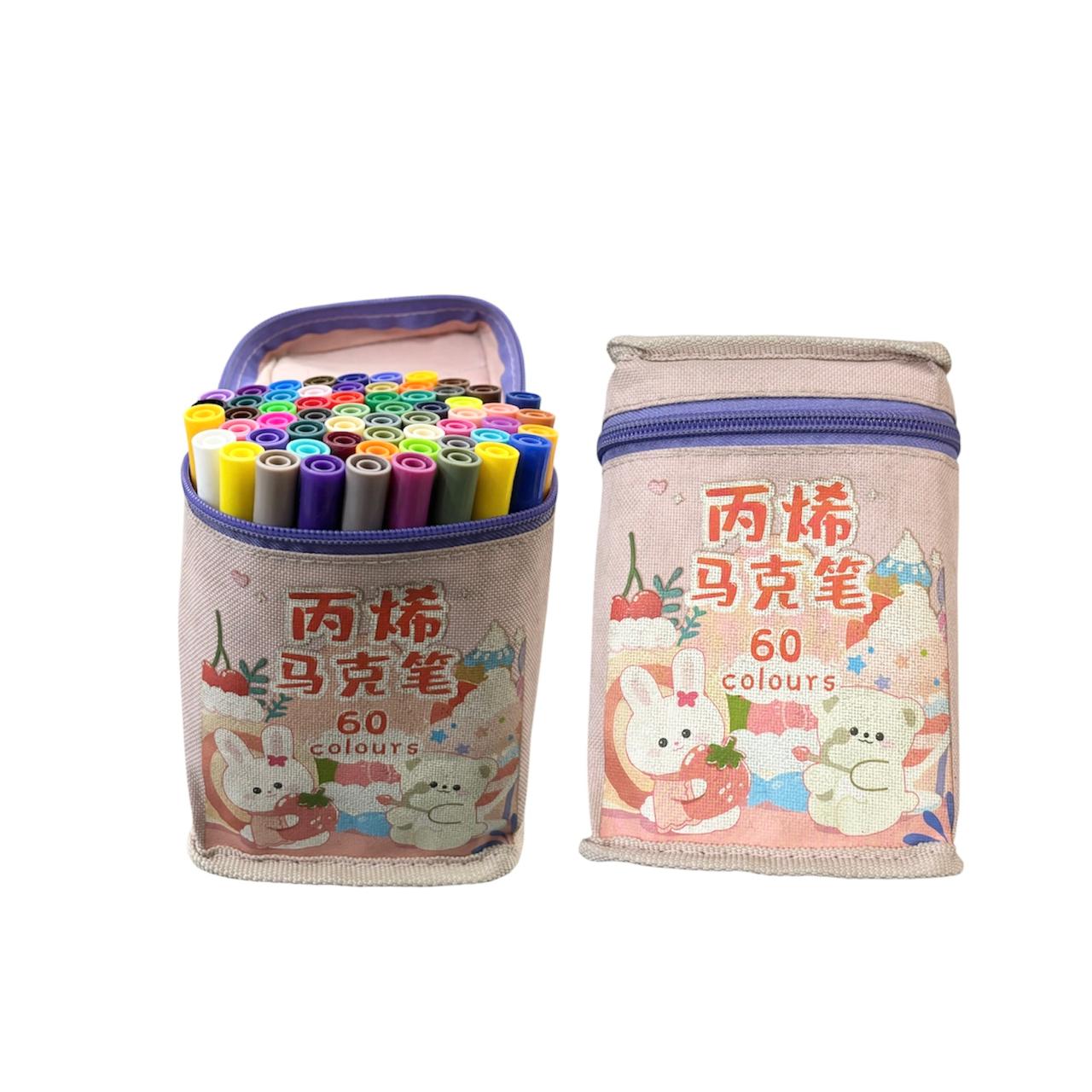 Acrylic Paint Marker Pack Of 60pcs