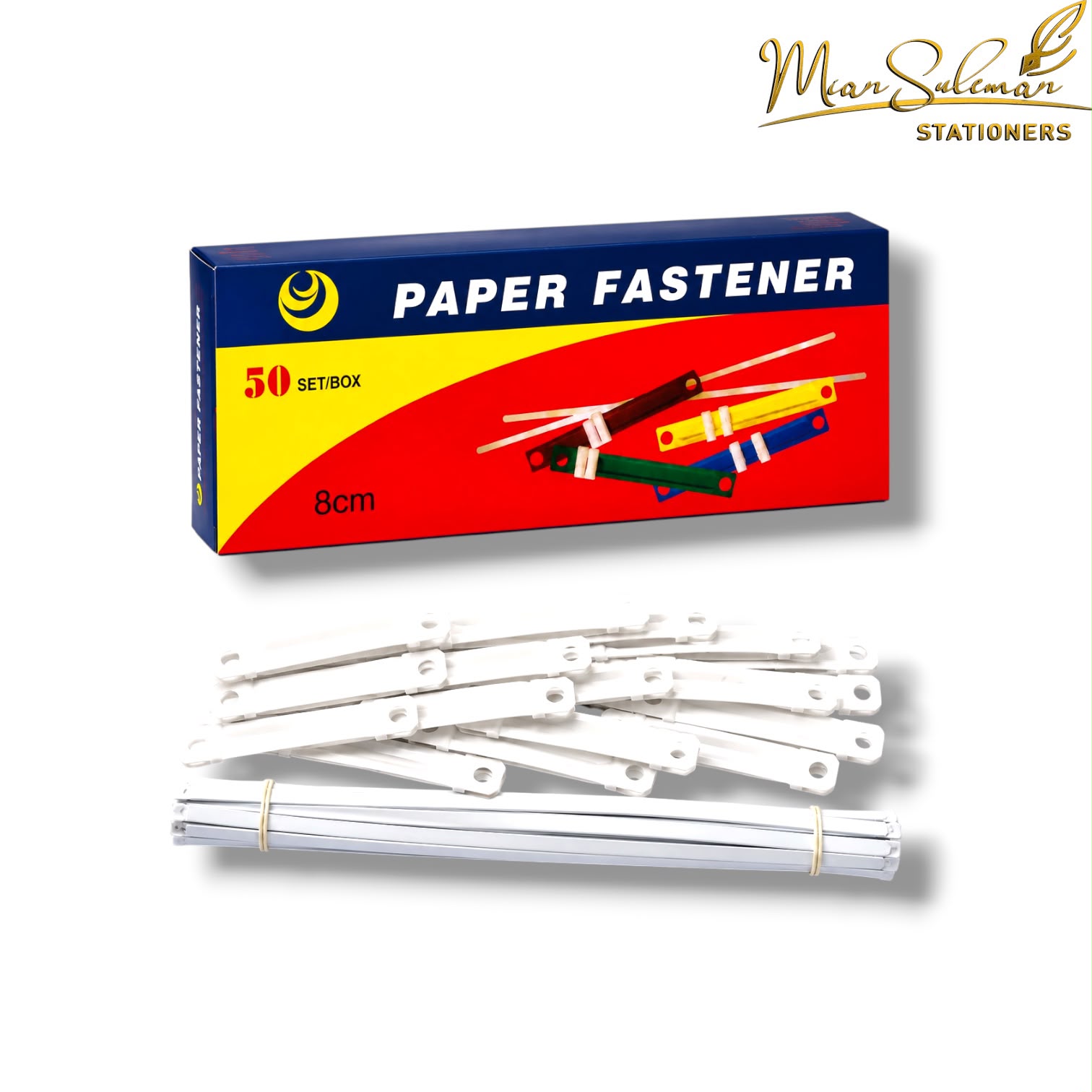 Paper Fastener 50Pcs Set 8cm