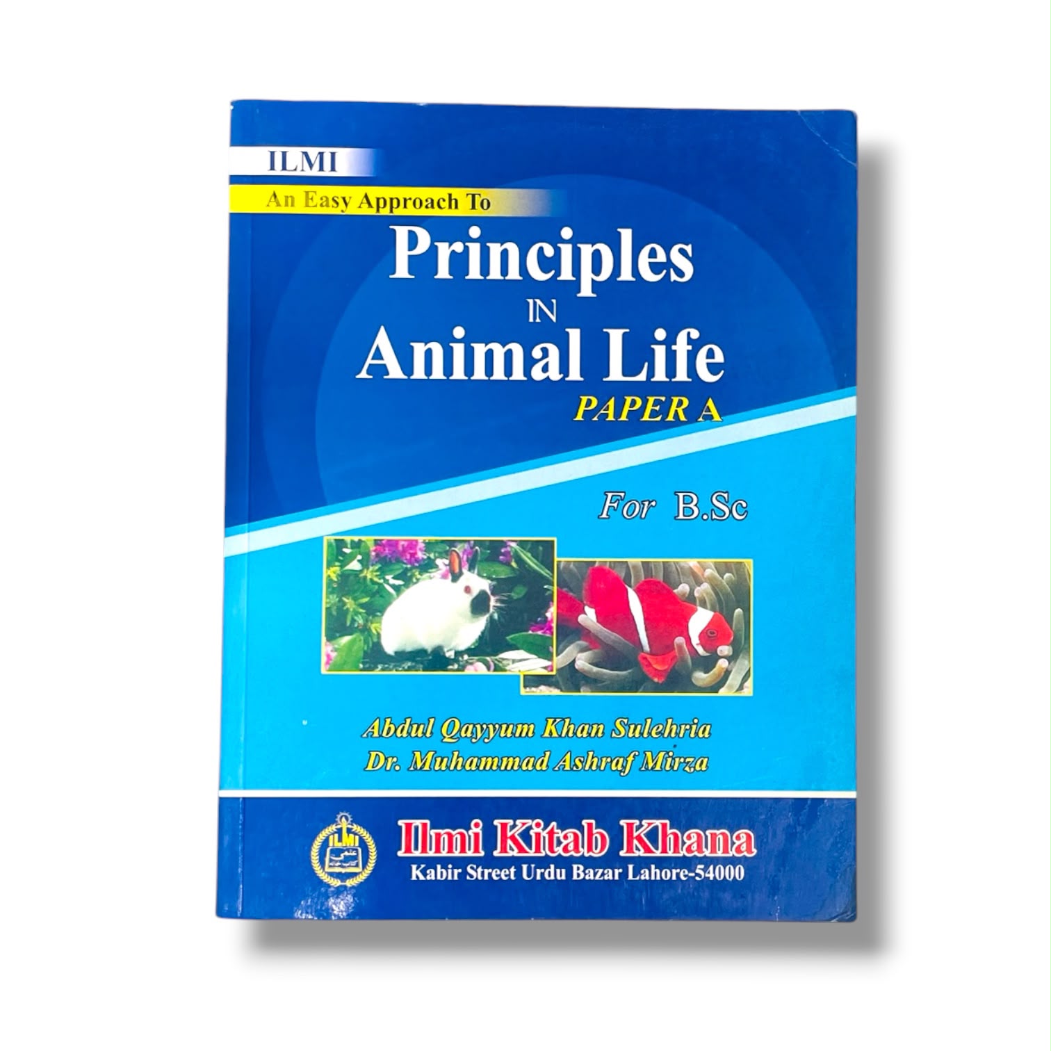 Principles In Animals Life Paper-1 By Ilmi Kitab Khana