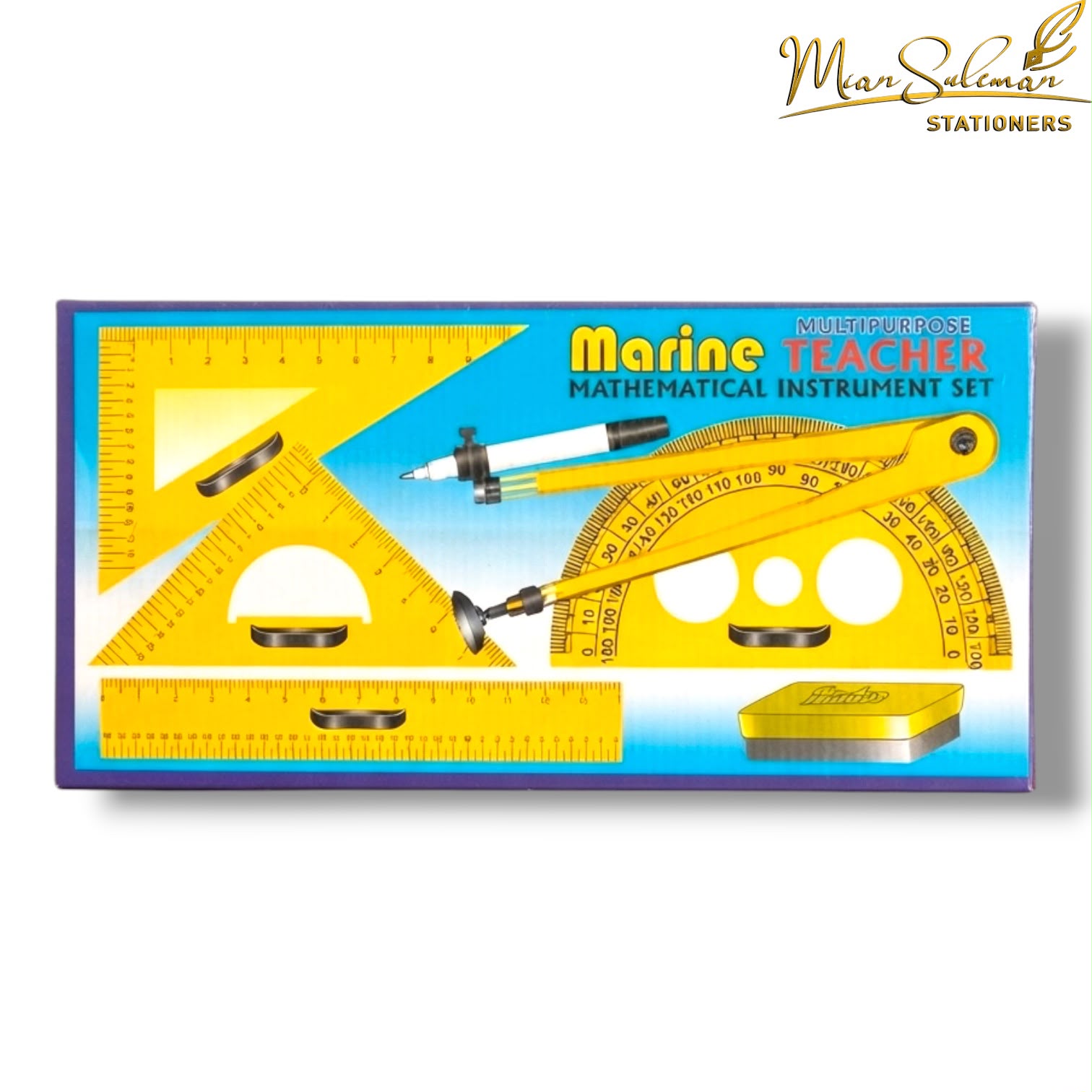 Marine Teacher Mathematical Instruments Set