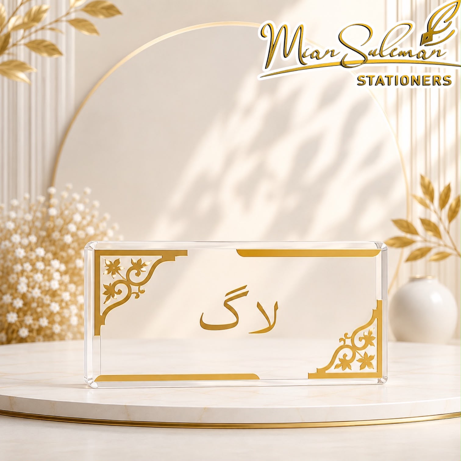 Premium Acrylic Lag Money Box