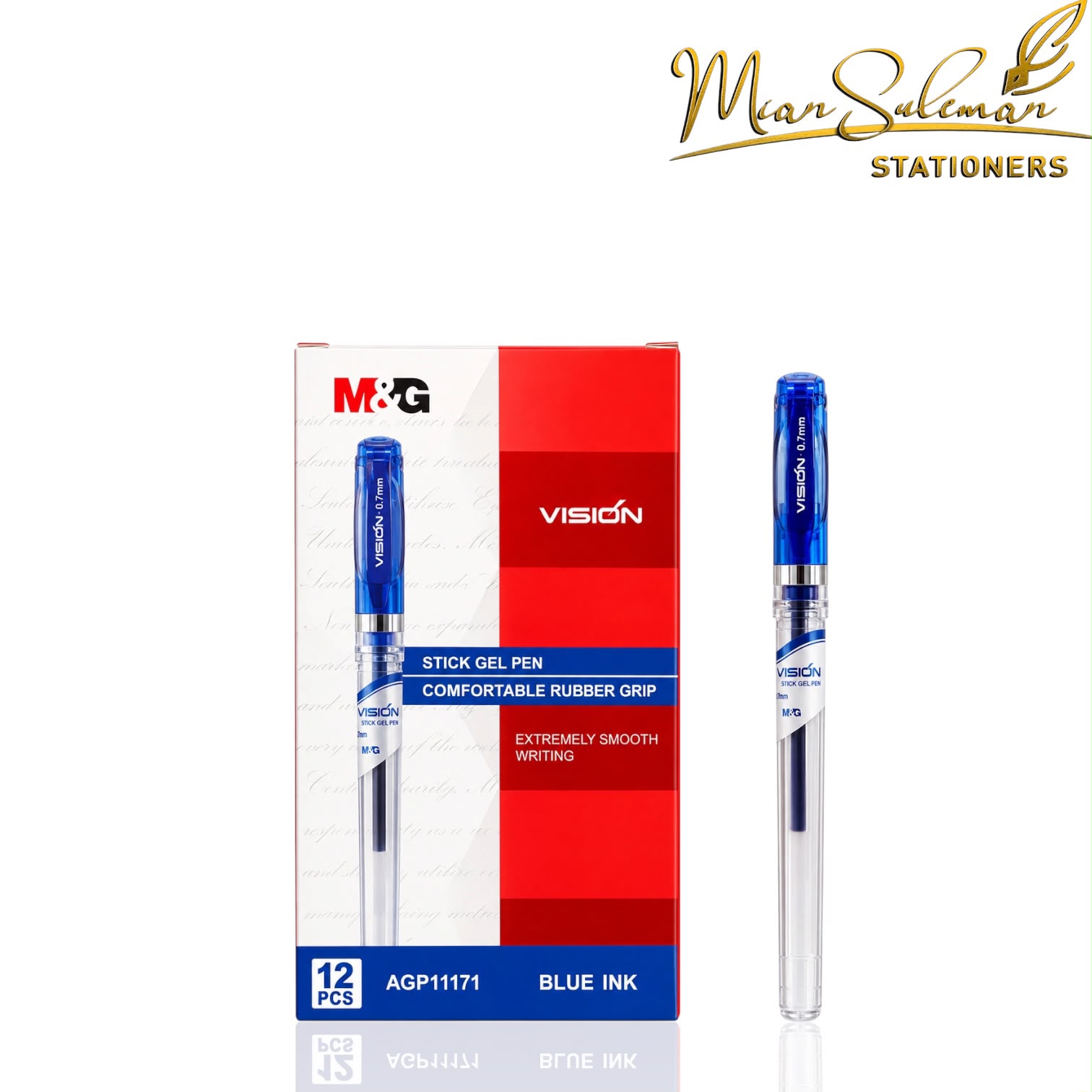 M&G Vision Gel Pen Single Pc