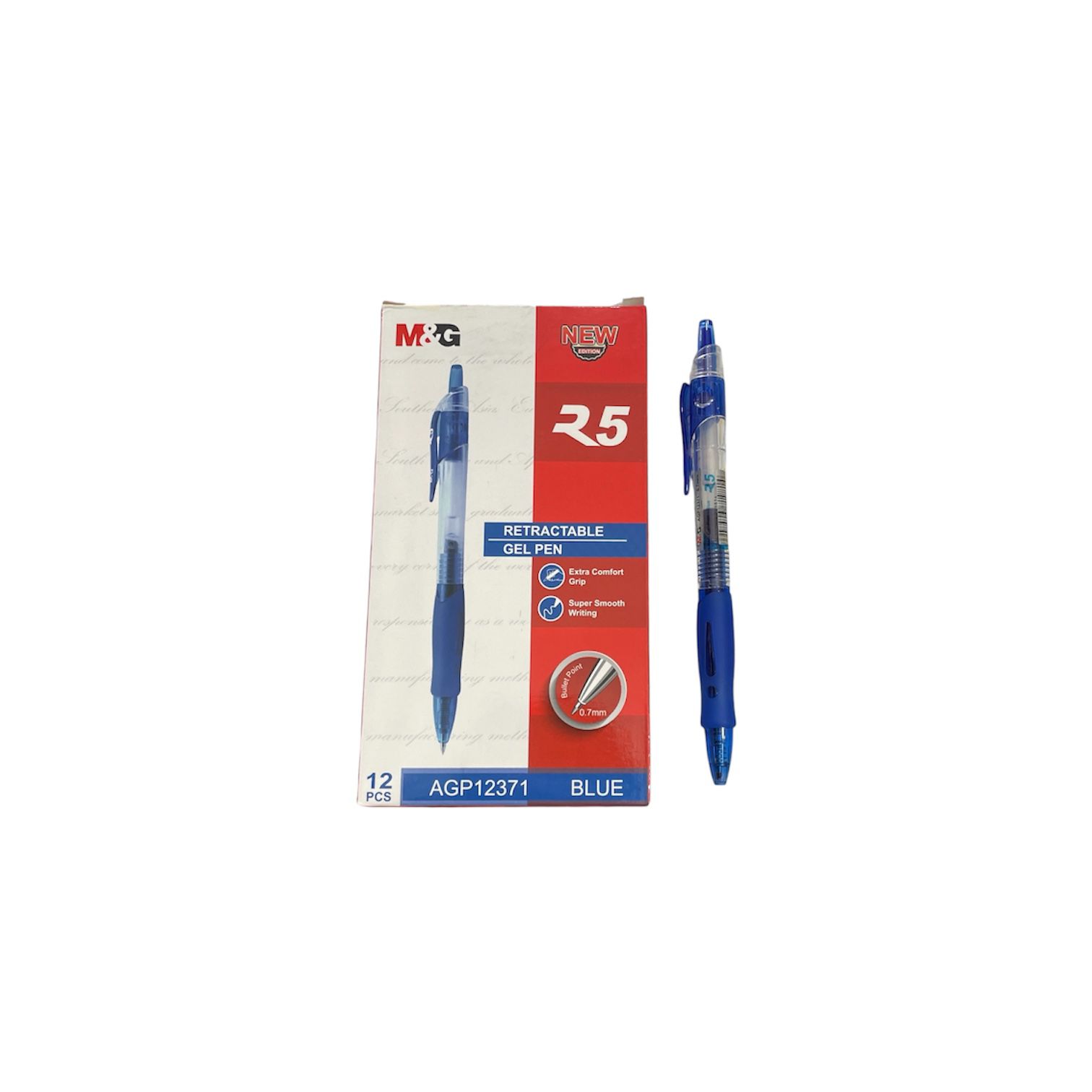 M&G R5 Gelpen Retractable Single Pc