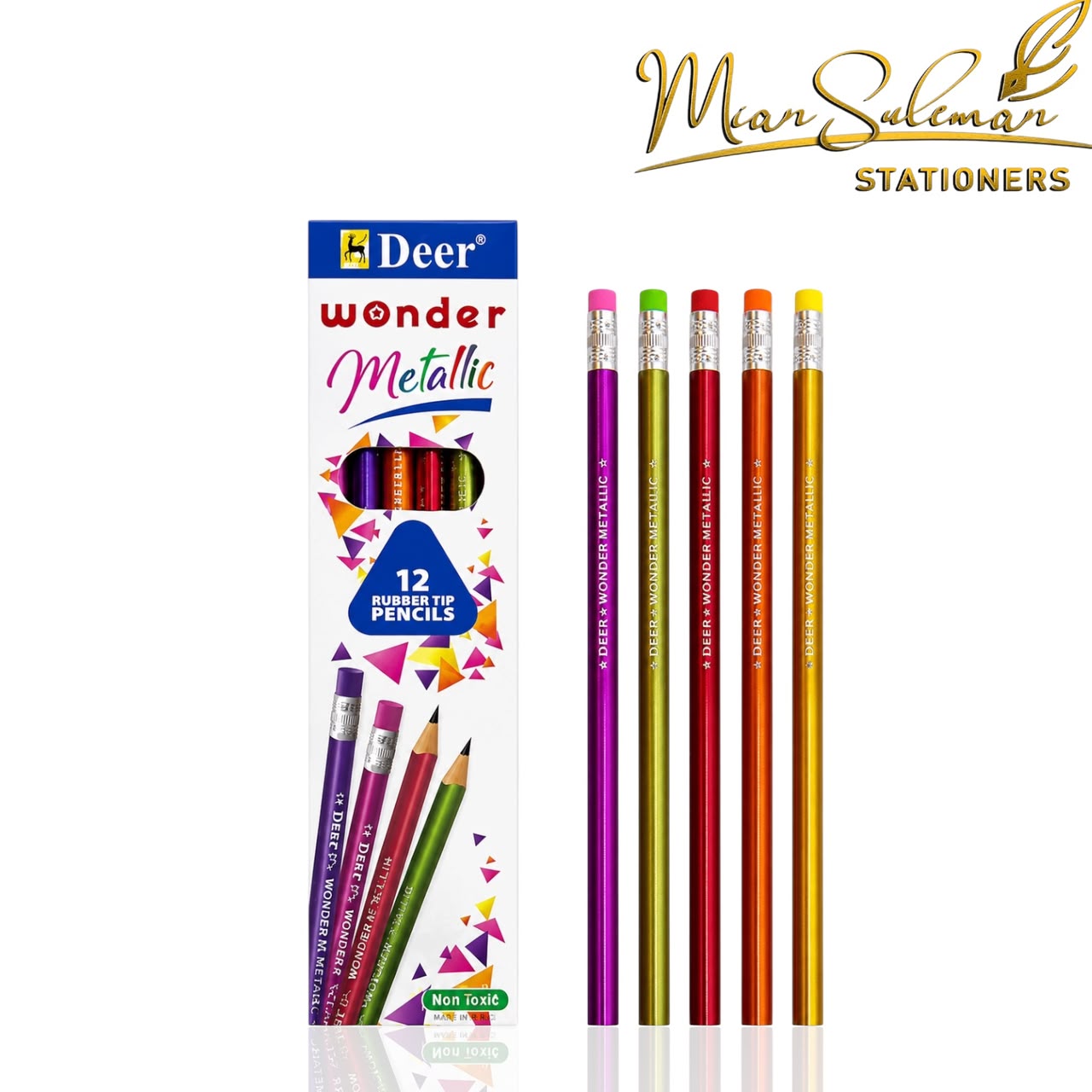 Deer Wonder Pencil Box 12pcs