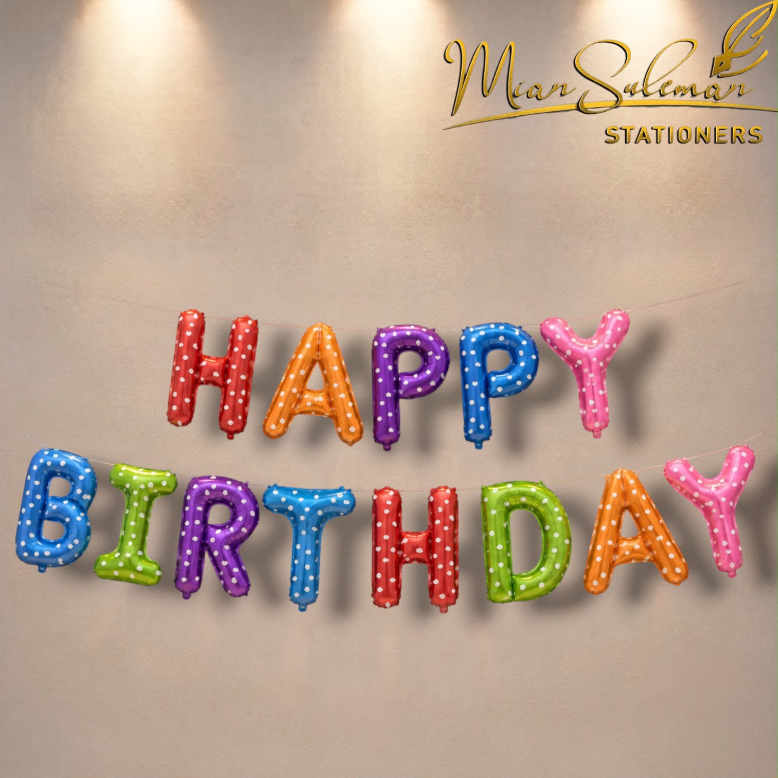 Happy Birthday Foil Balloons