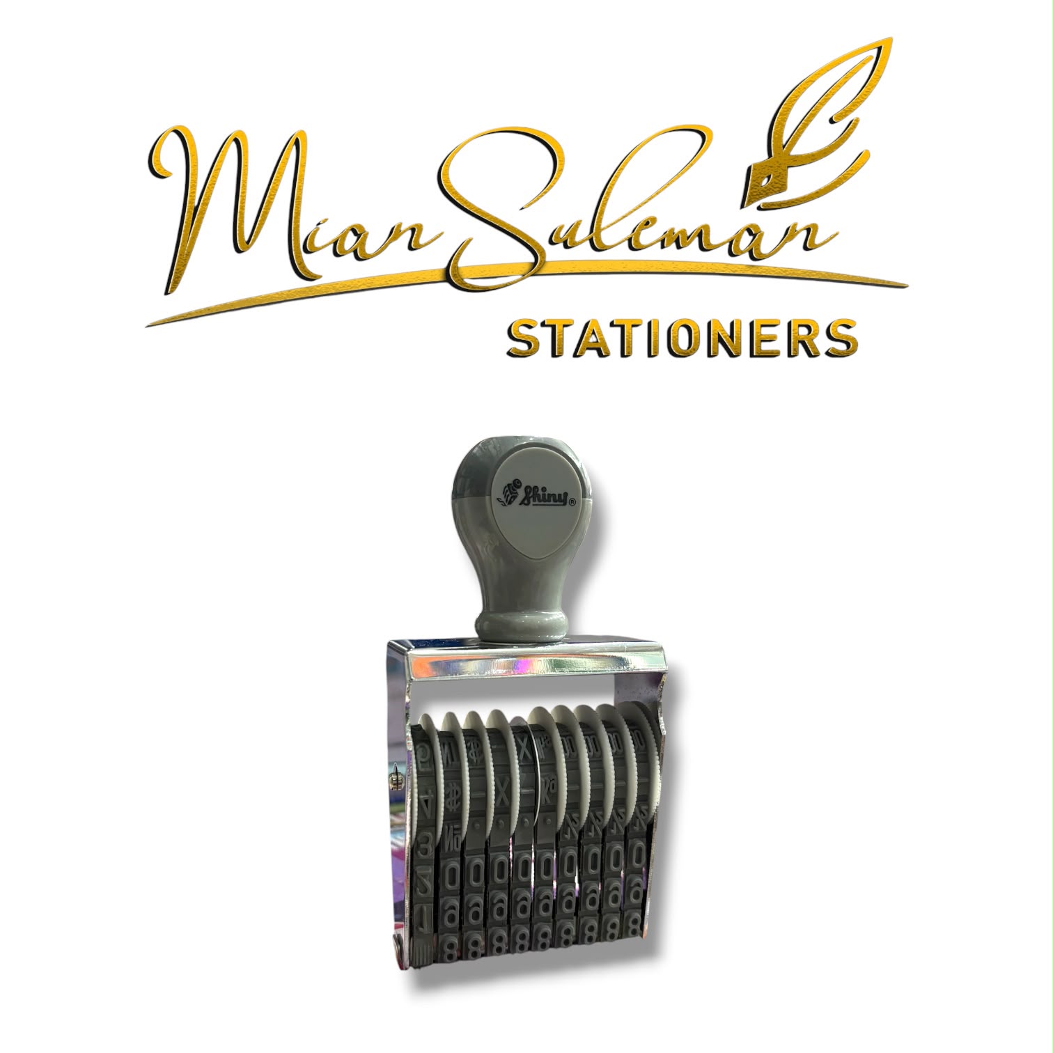 Shiny Self-Inking Stamp