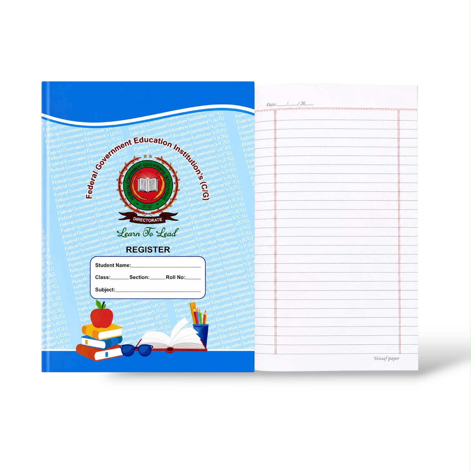 FG School Narrow Line Register
