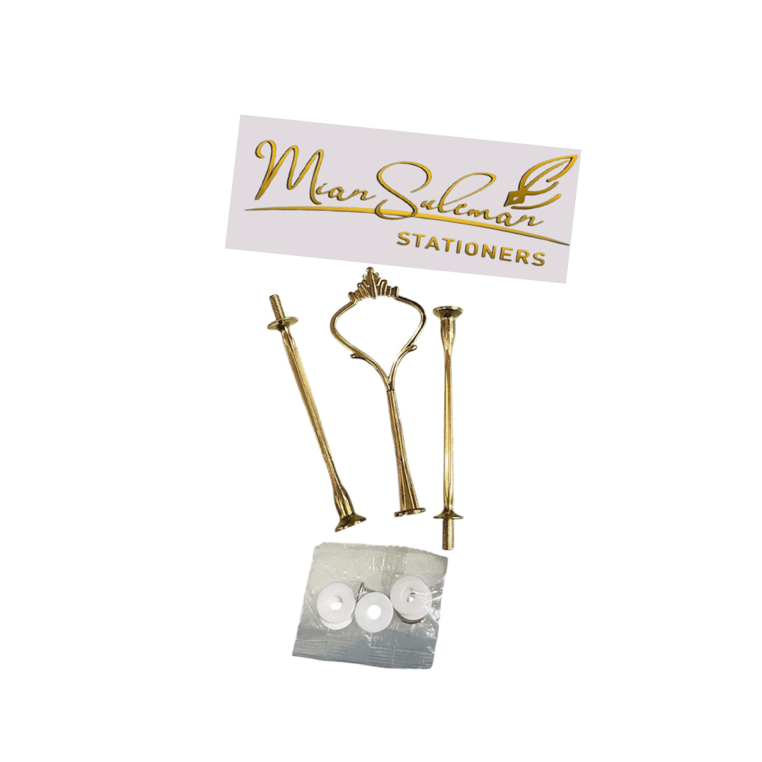 3-Tier Resin Plate Stand Handle Fitting