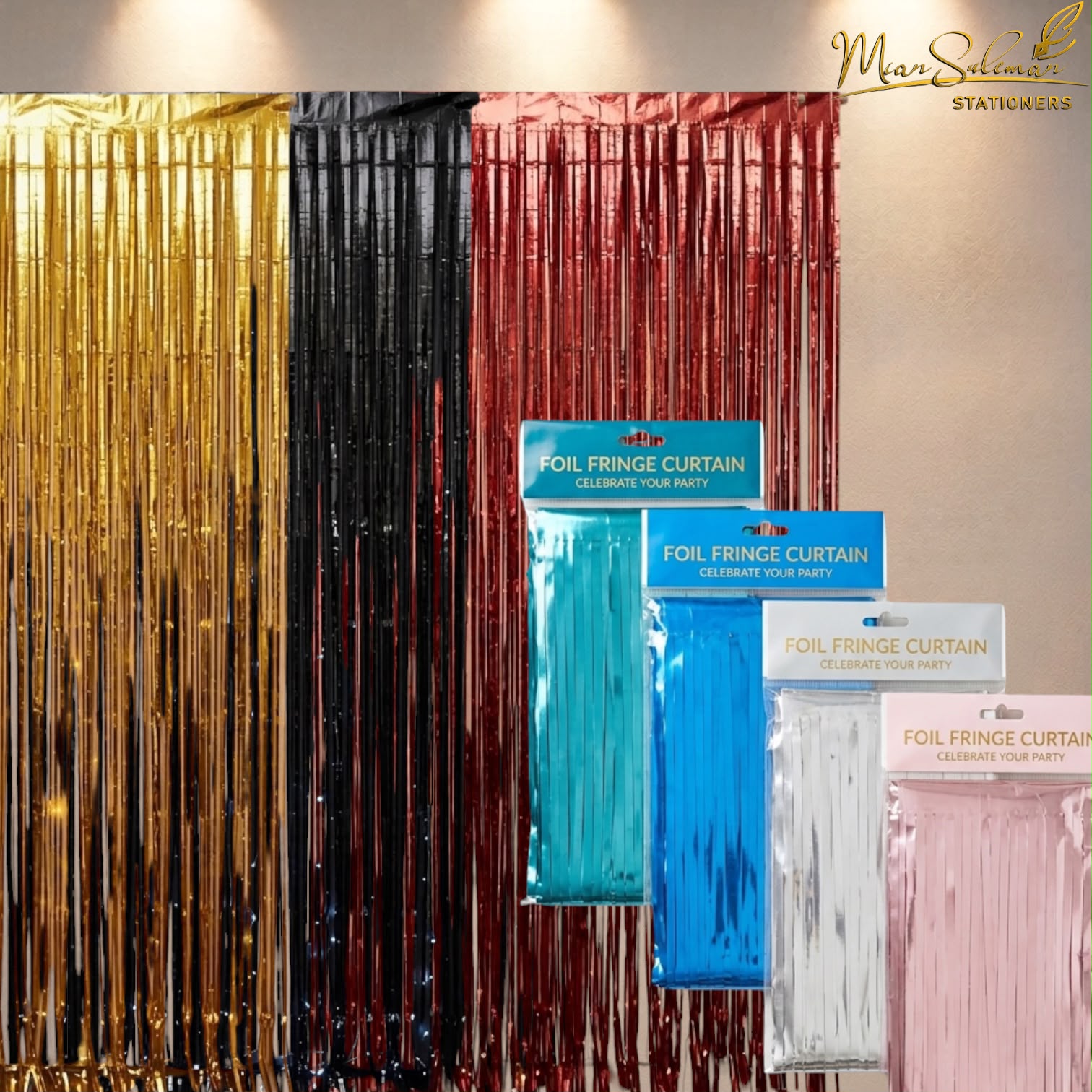 Foil Tinsel Frings Curtain For Birthday & Other Party