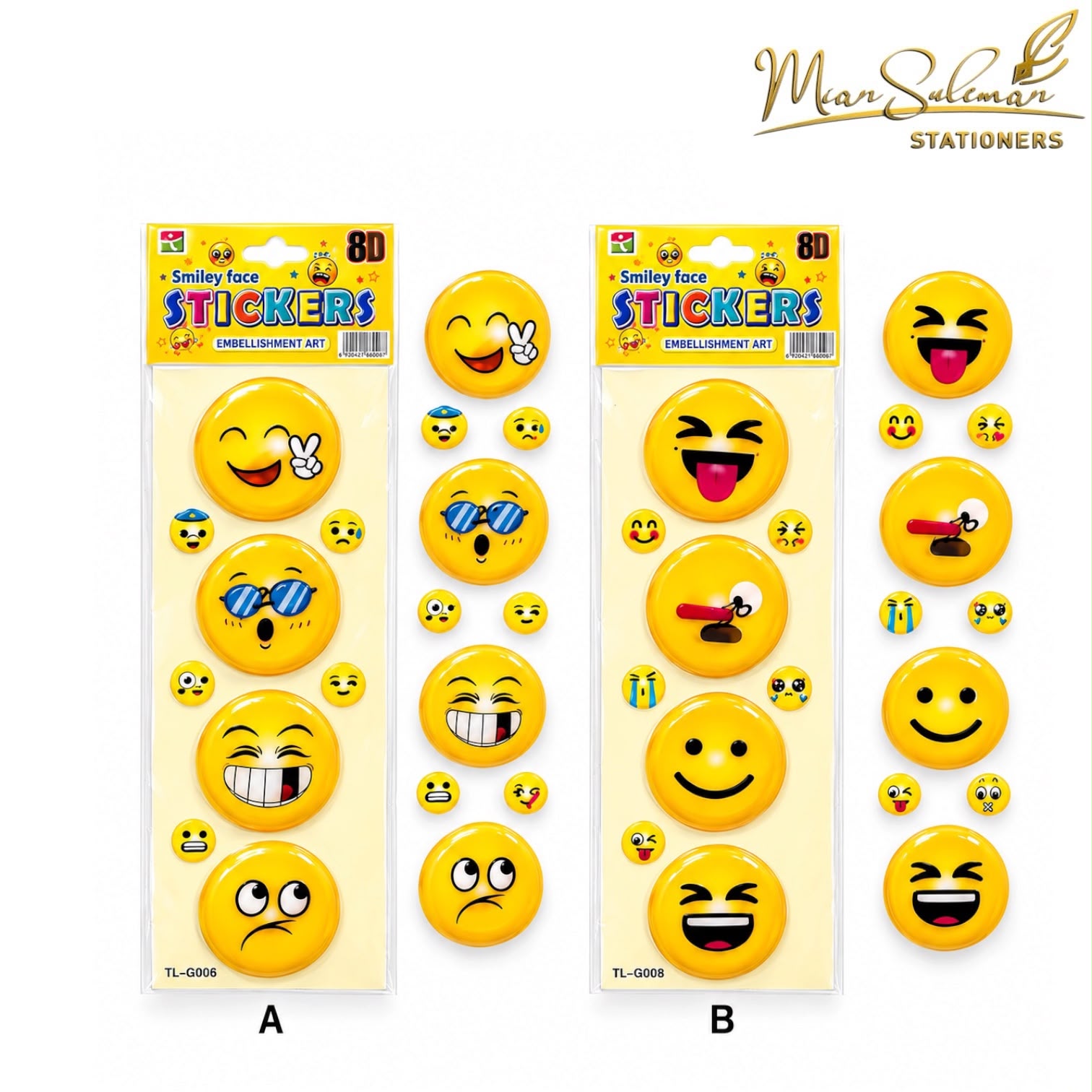 Emoji Sticker Sheet