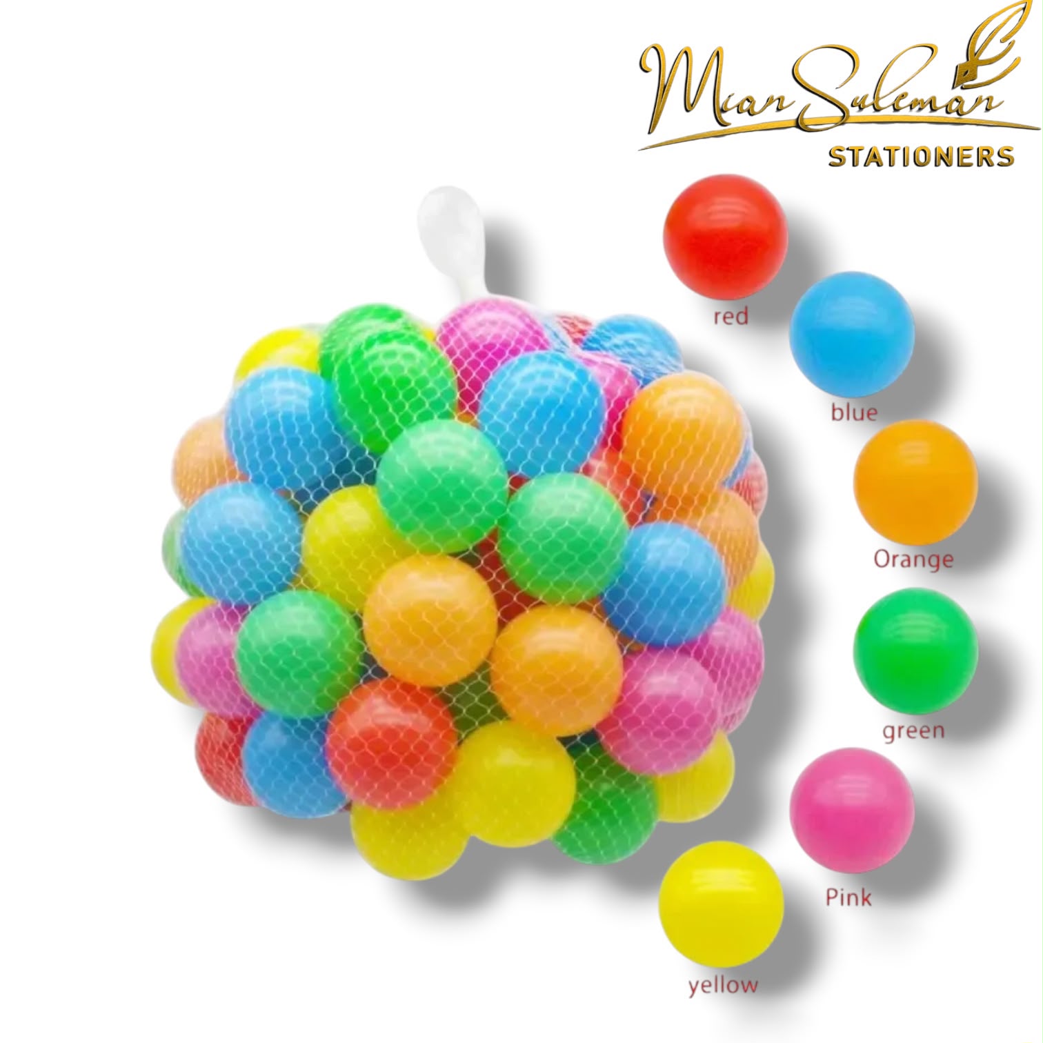 Mini Soft Ball For kids 50 pcs