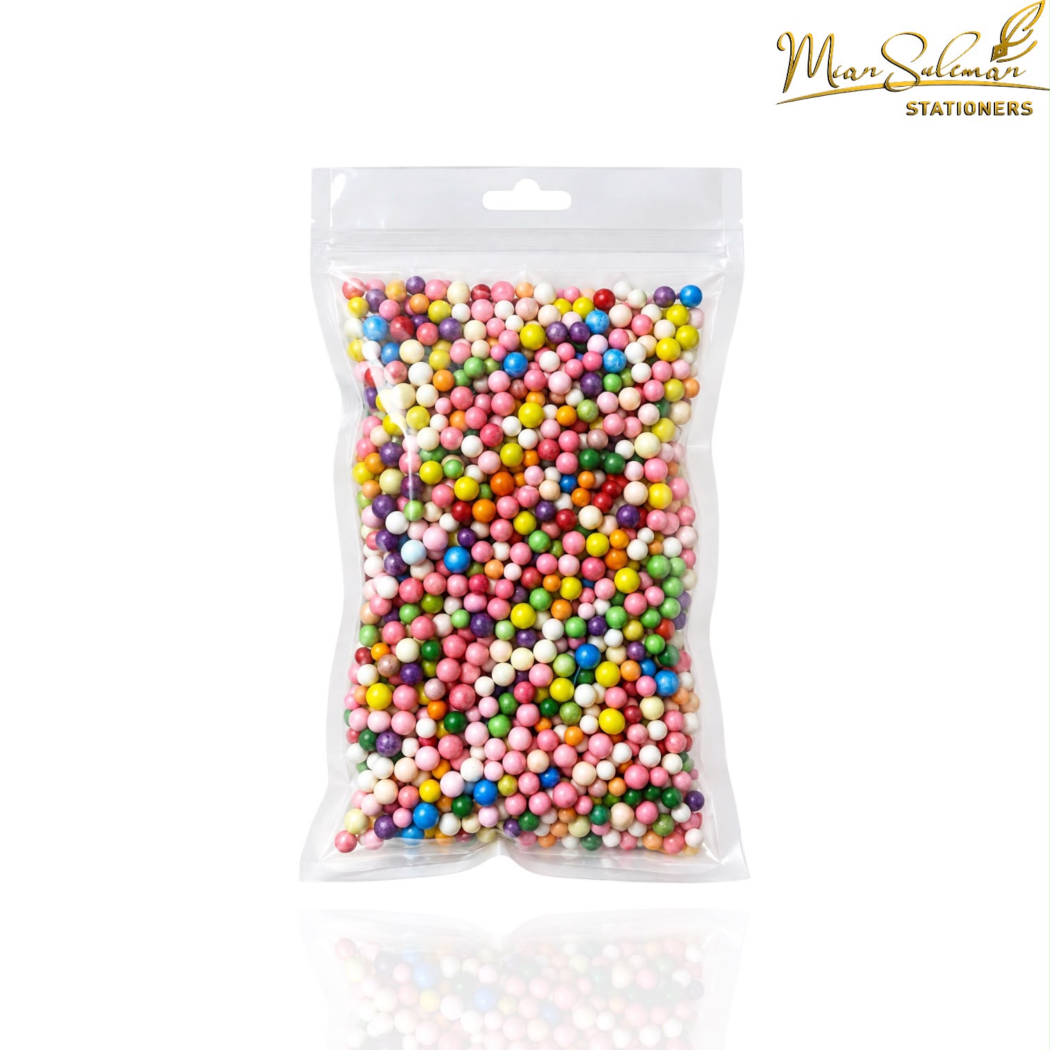 MultiColor Foam Beads Craft Balls