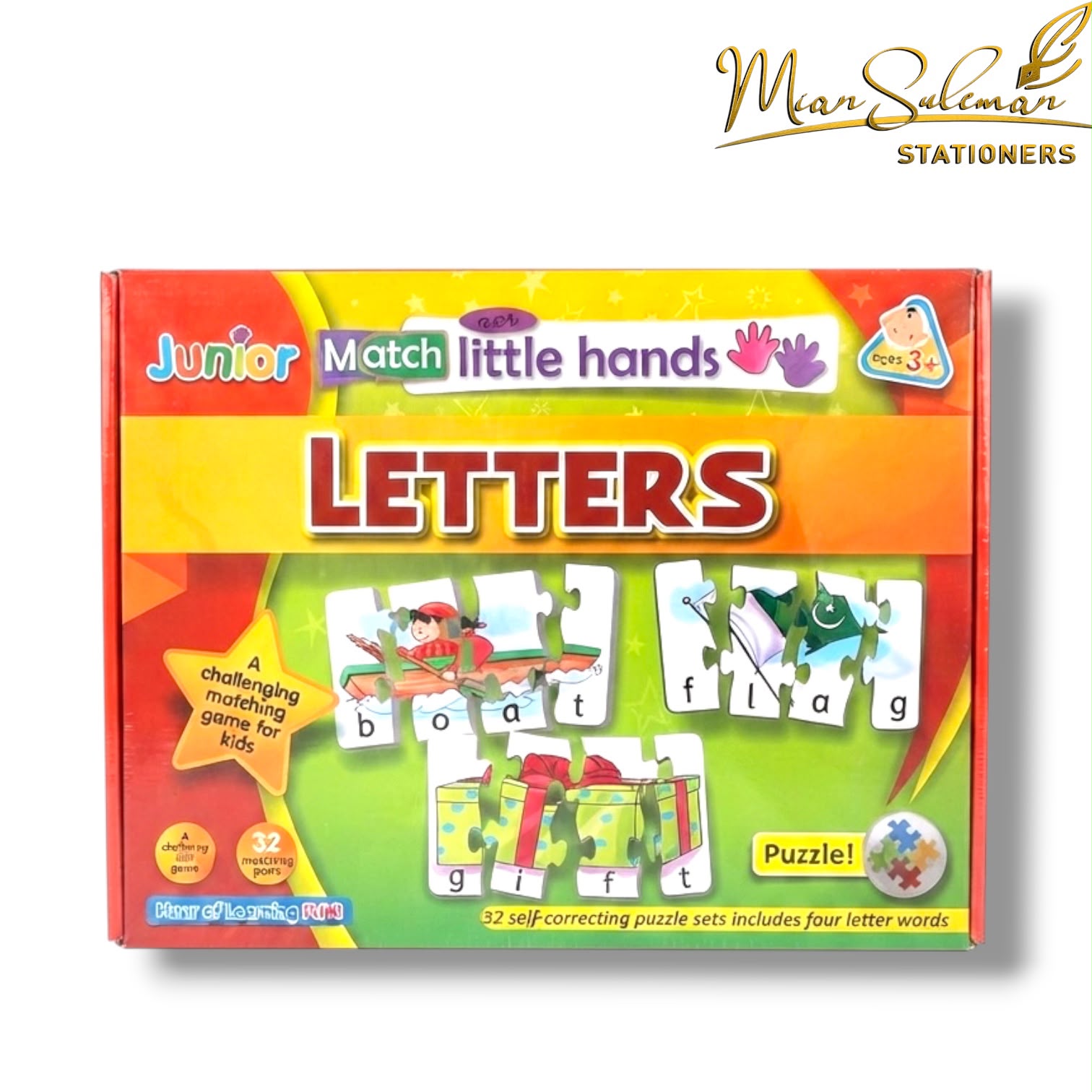 Match Little Hands Letters Puzzle 36pcs