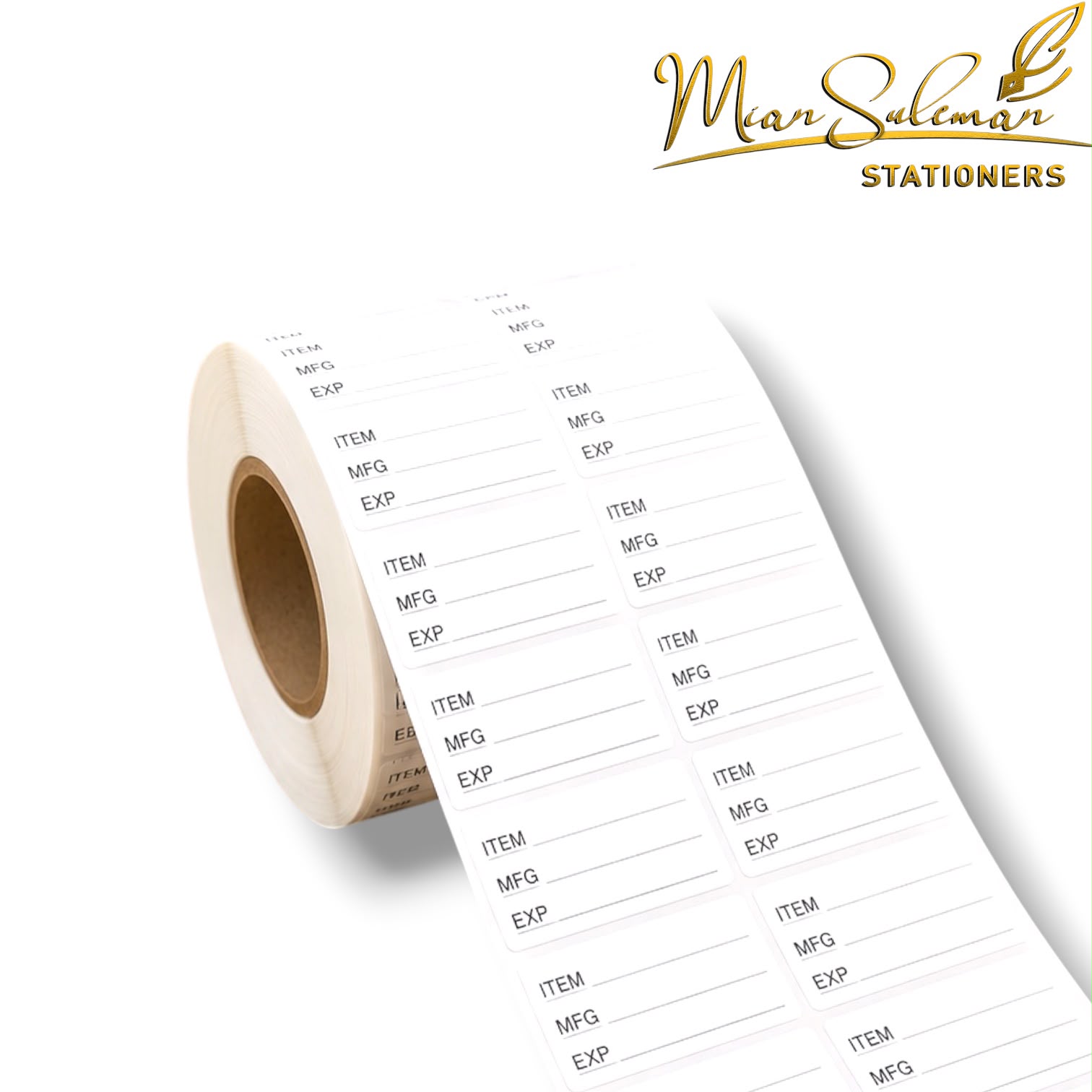 EXP & MFG Sticker Roll 2000 Sticker