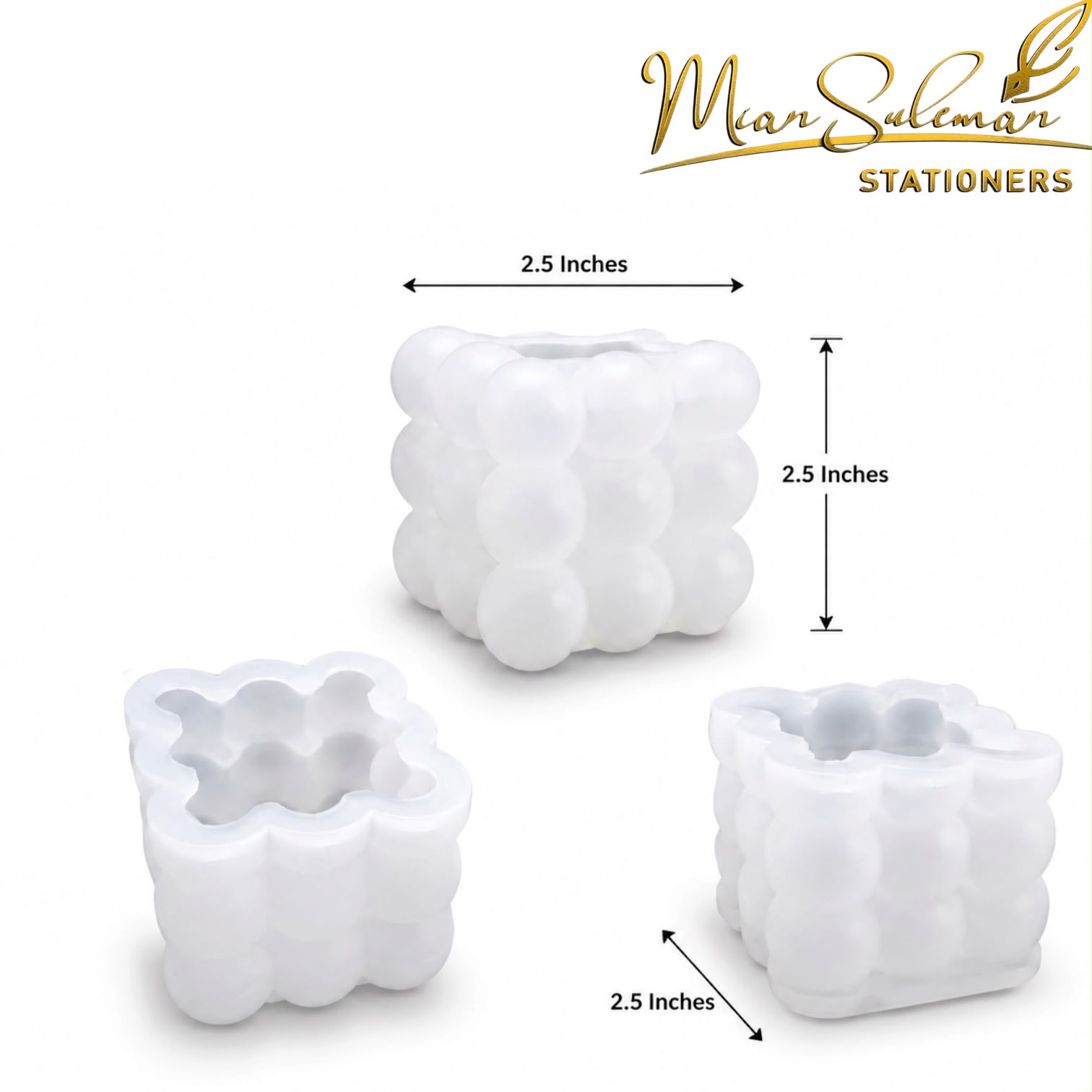 3D Bubble Mold For Resin & Candle Art