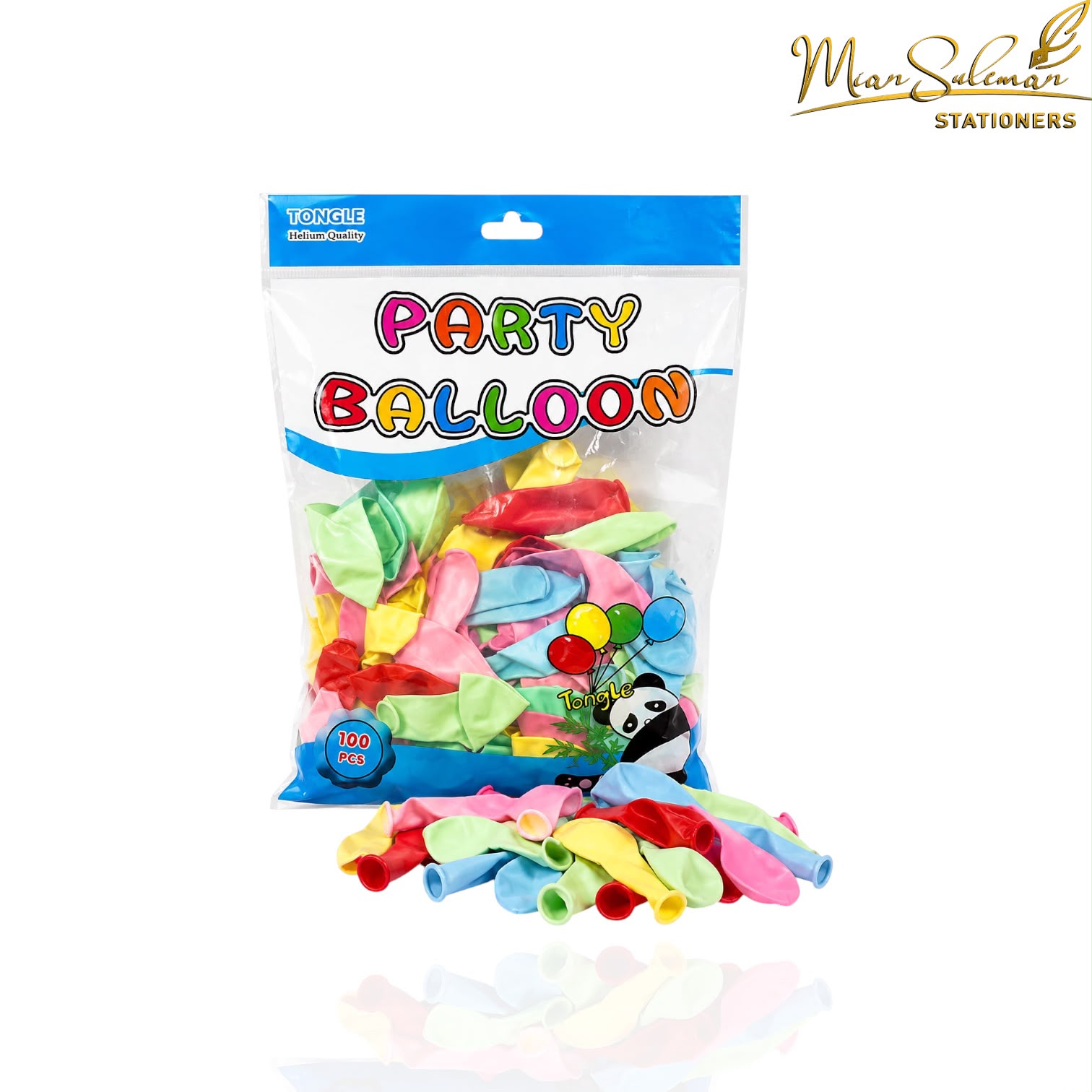 Party Balloons multi Colour Pack of 100 Pcs