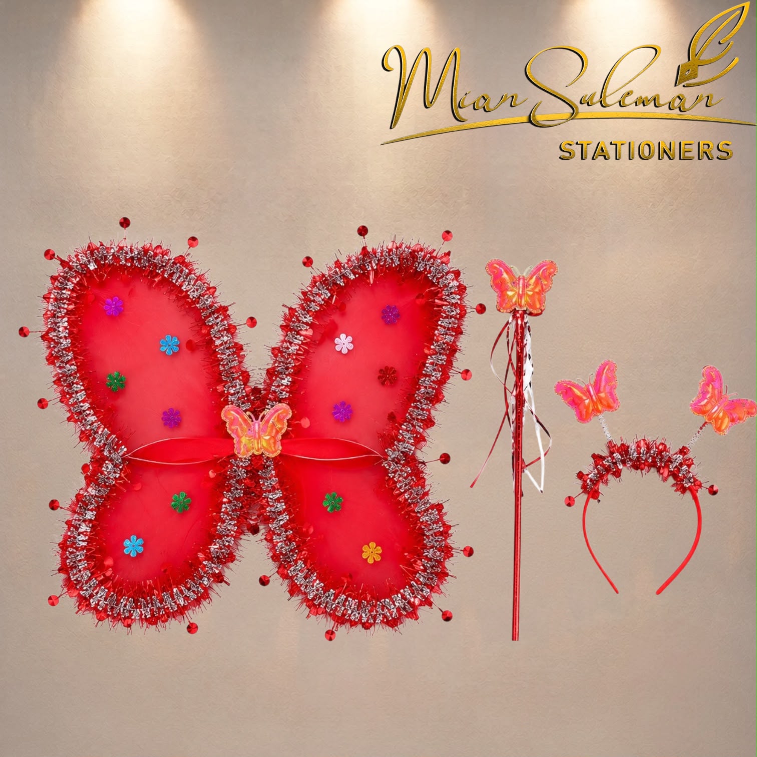 Fairy Butterfly Costume Kids Set