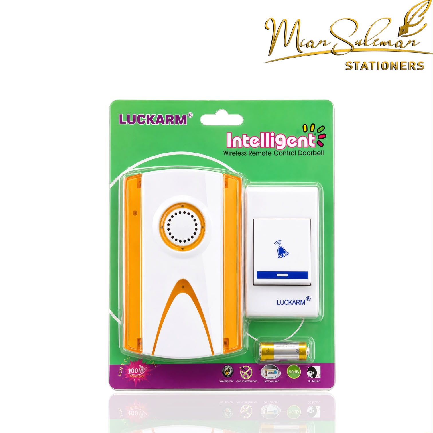 Luckarm Intelligent Wireless Remote Control DoorBell