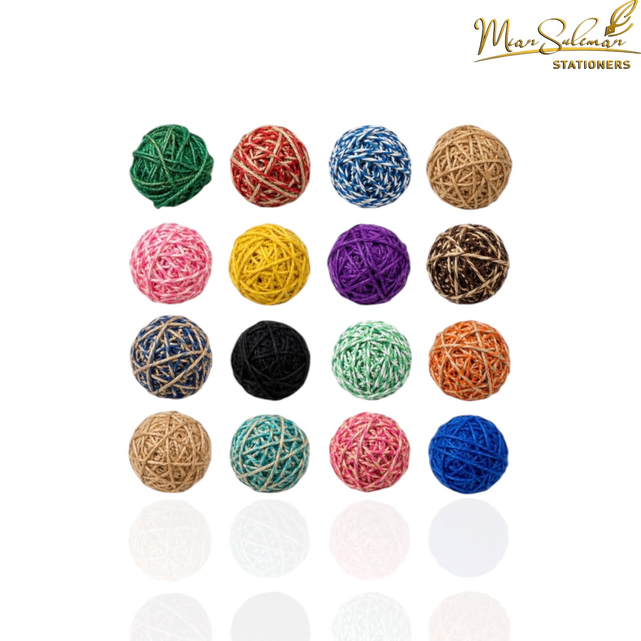 Flower Making Jute Balls