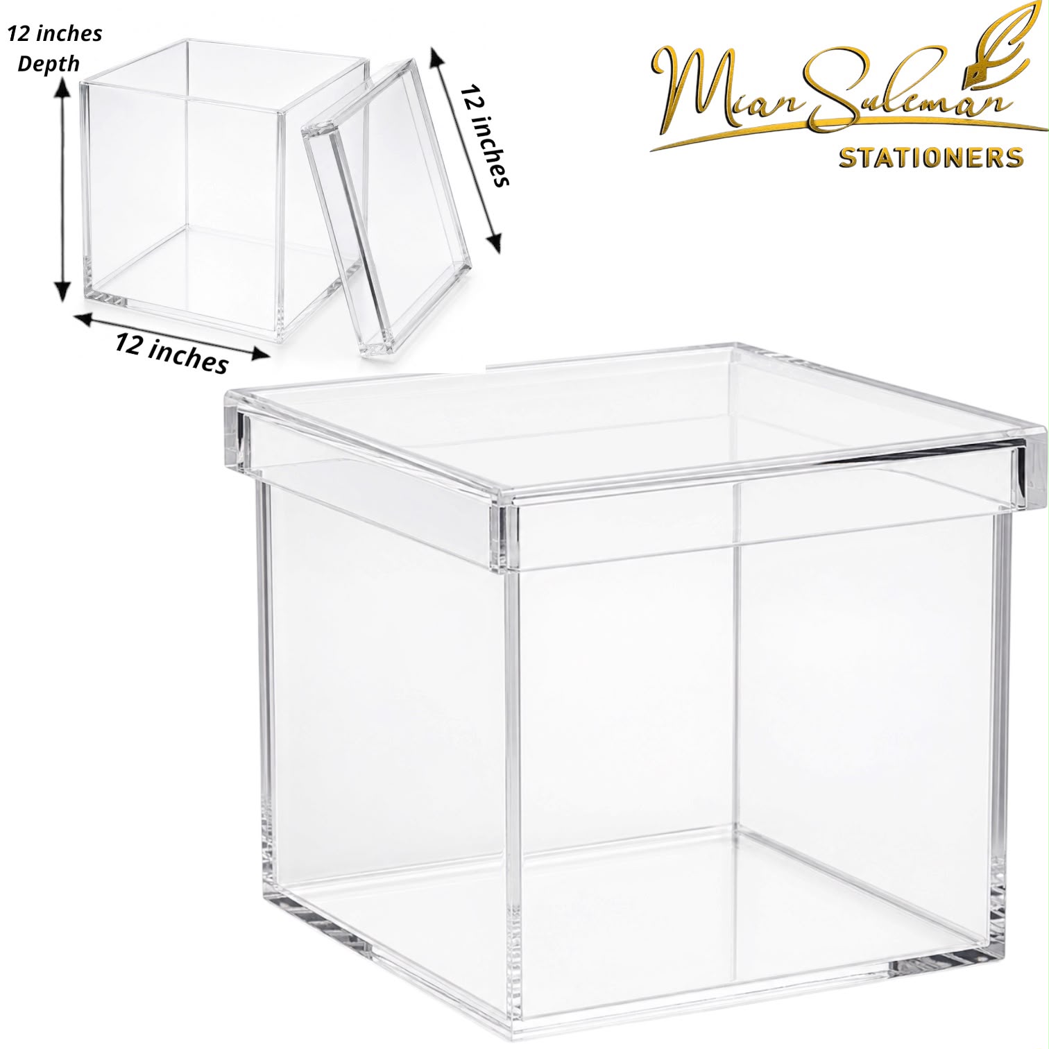 Transparent Premium Acrylic Storage Box