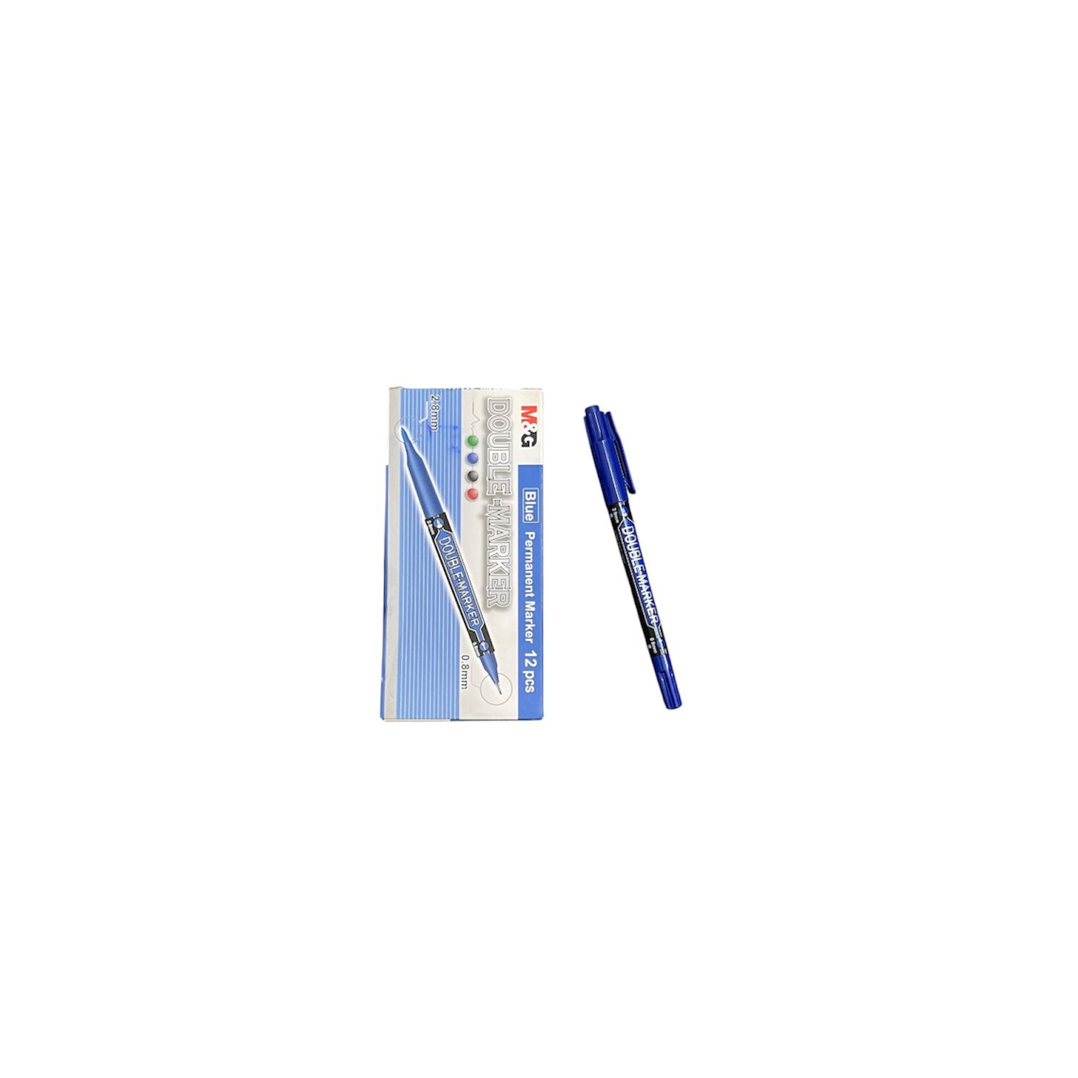 M&G Double Side Permanent Marker Single Pc
