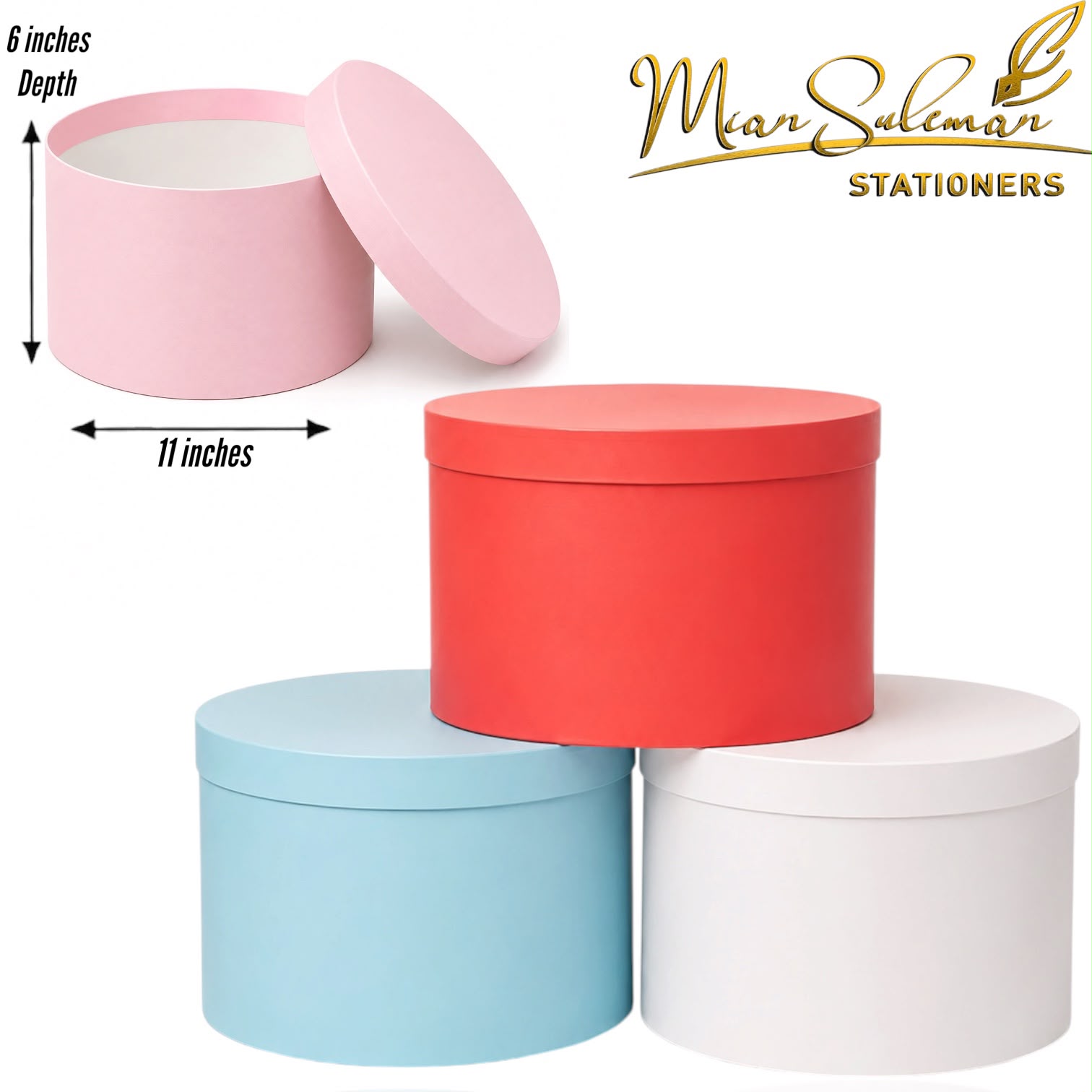 Premium Quality Round Hat Gift Box