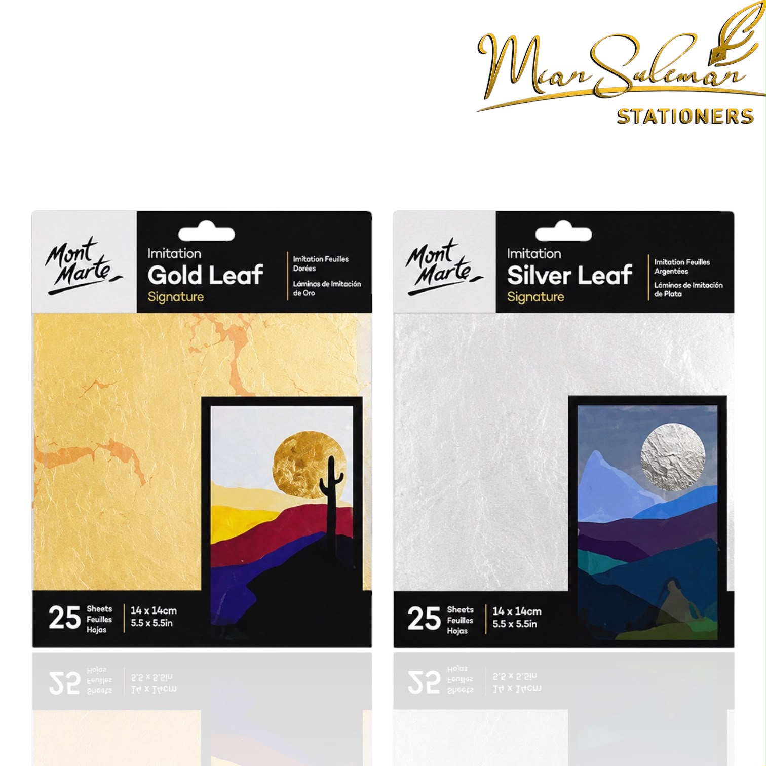 Mont Marte Imitation 25 Sheets 14 x 14 cm