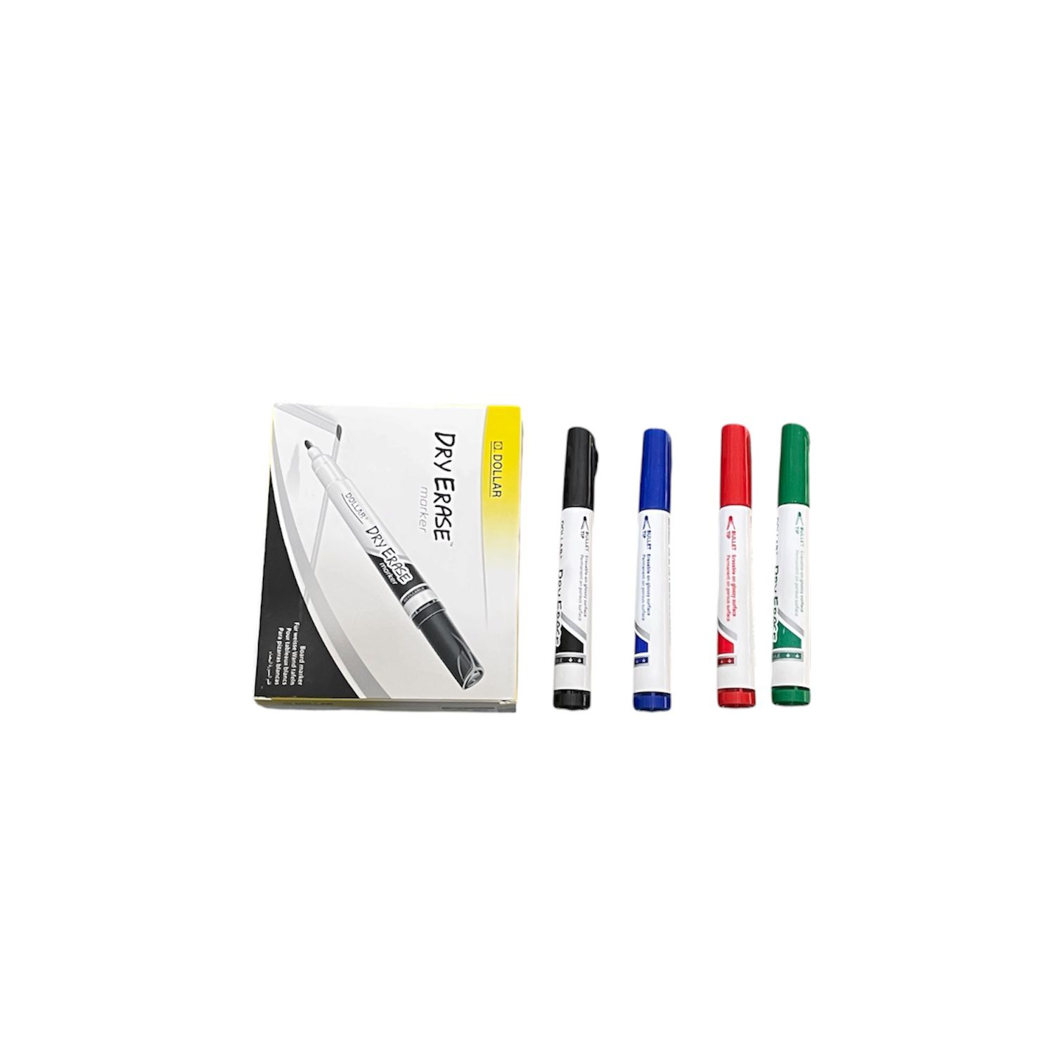 Dollar Board Marker Round Tip Single Pc