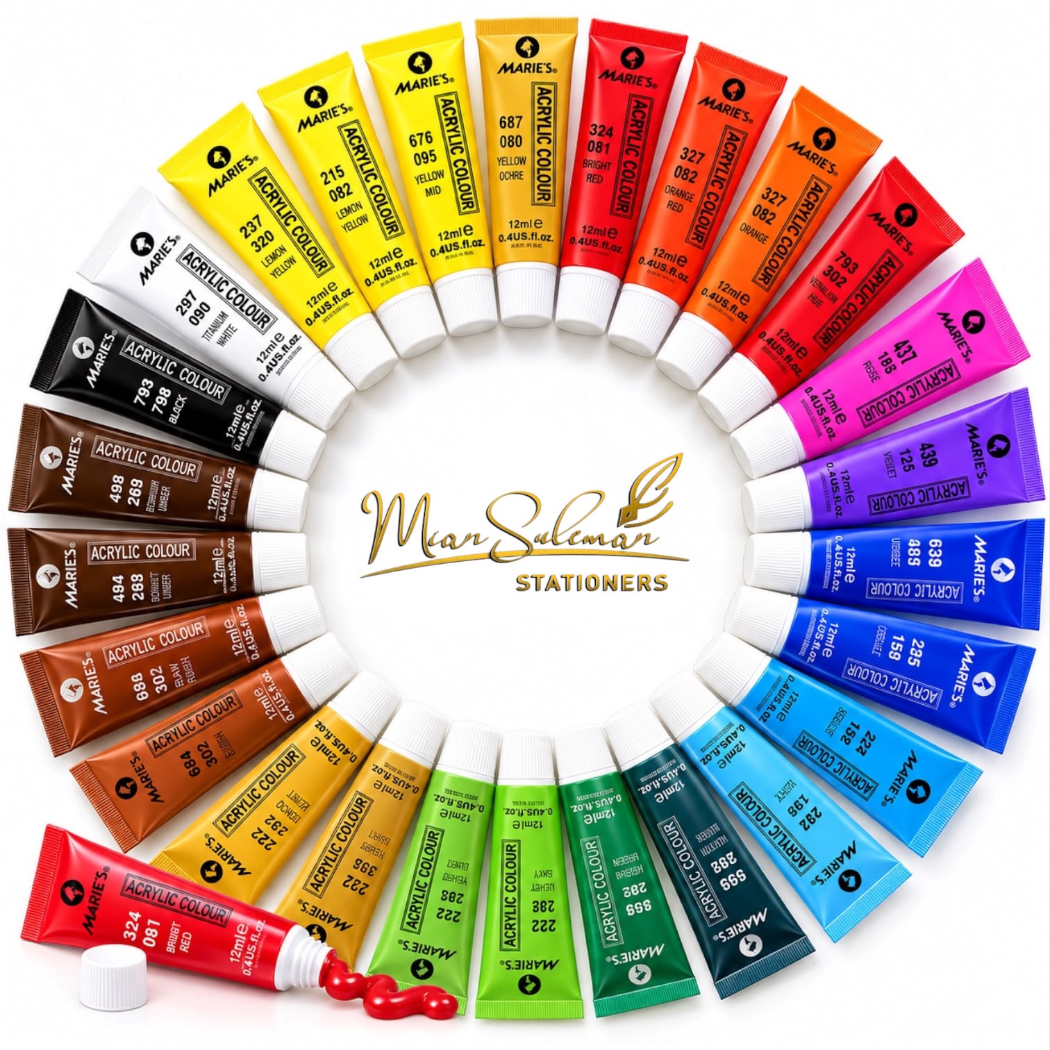 Maries Acrylic Paint Fine Quality