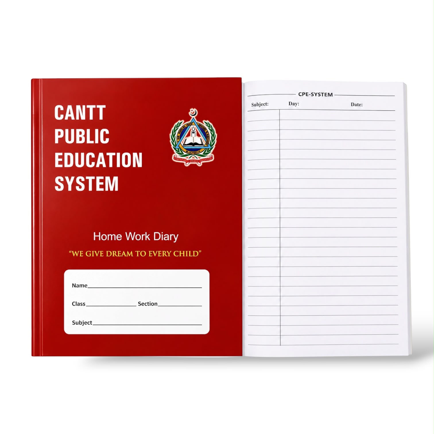 CB School Homework Diary