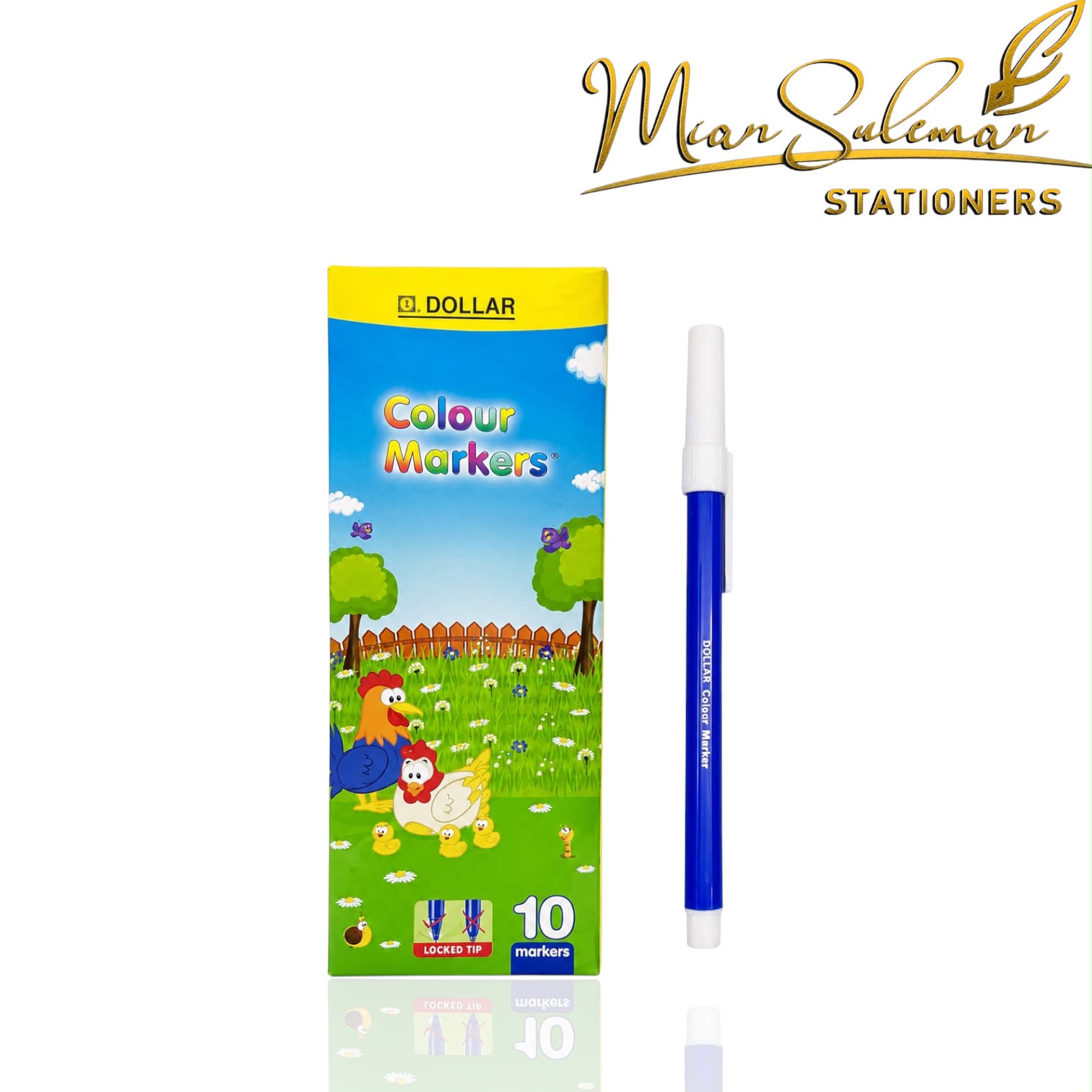 Dollar Marker Fiber Tip Box