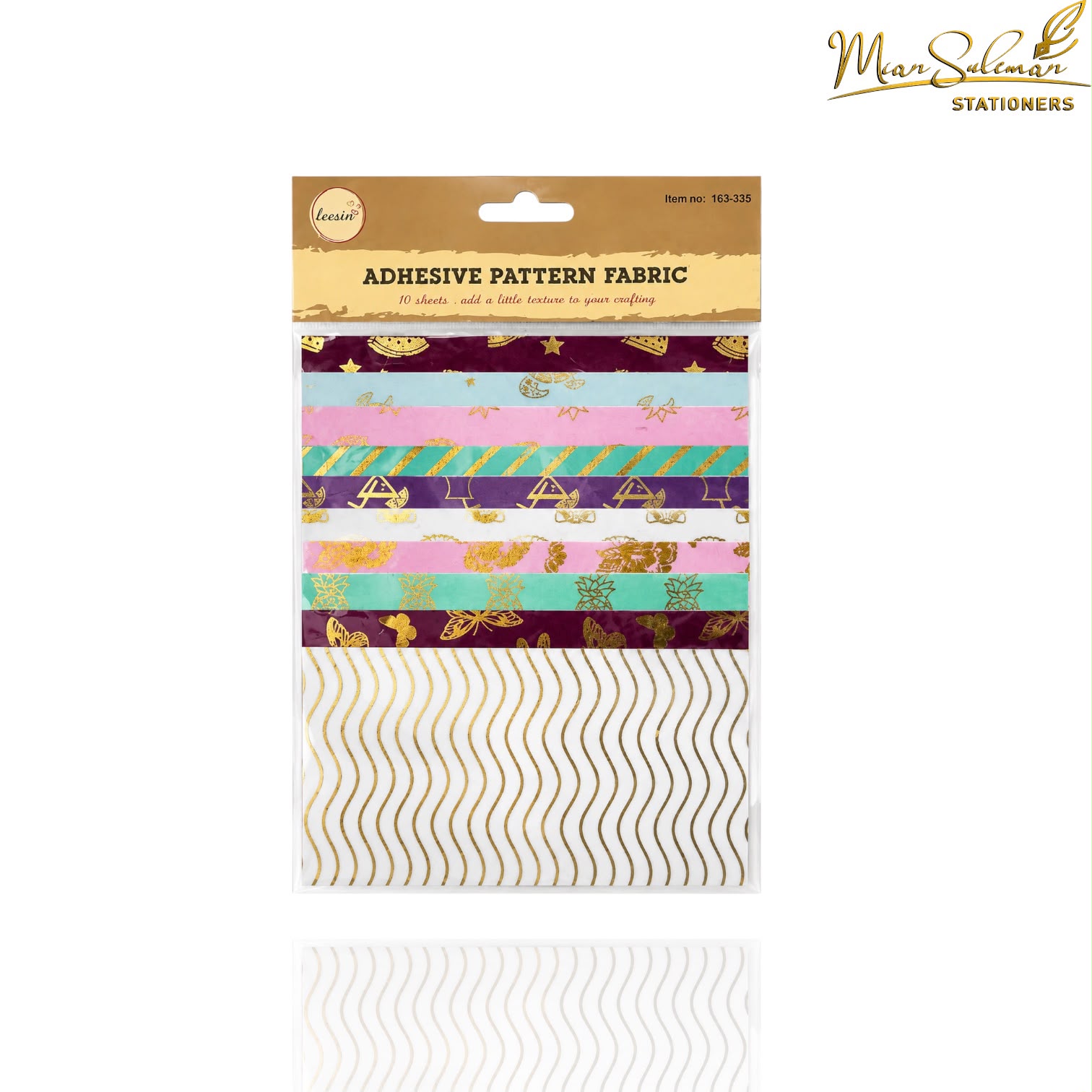 Adesive Pattern Fabric Sheets
