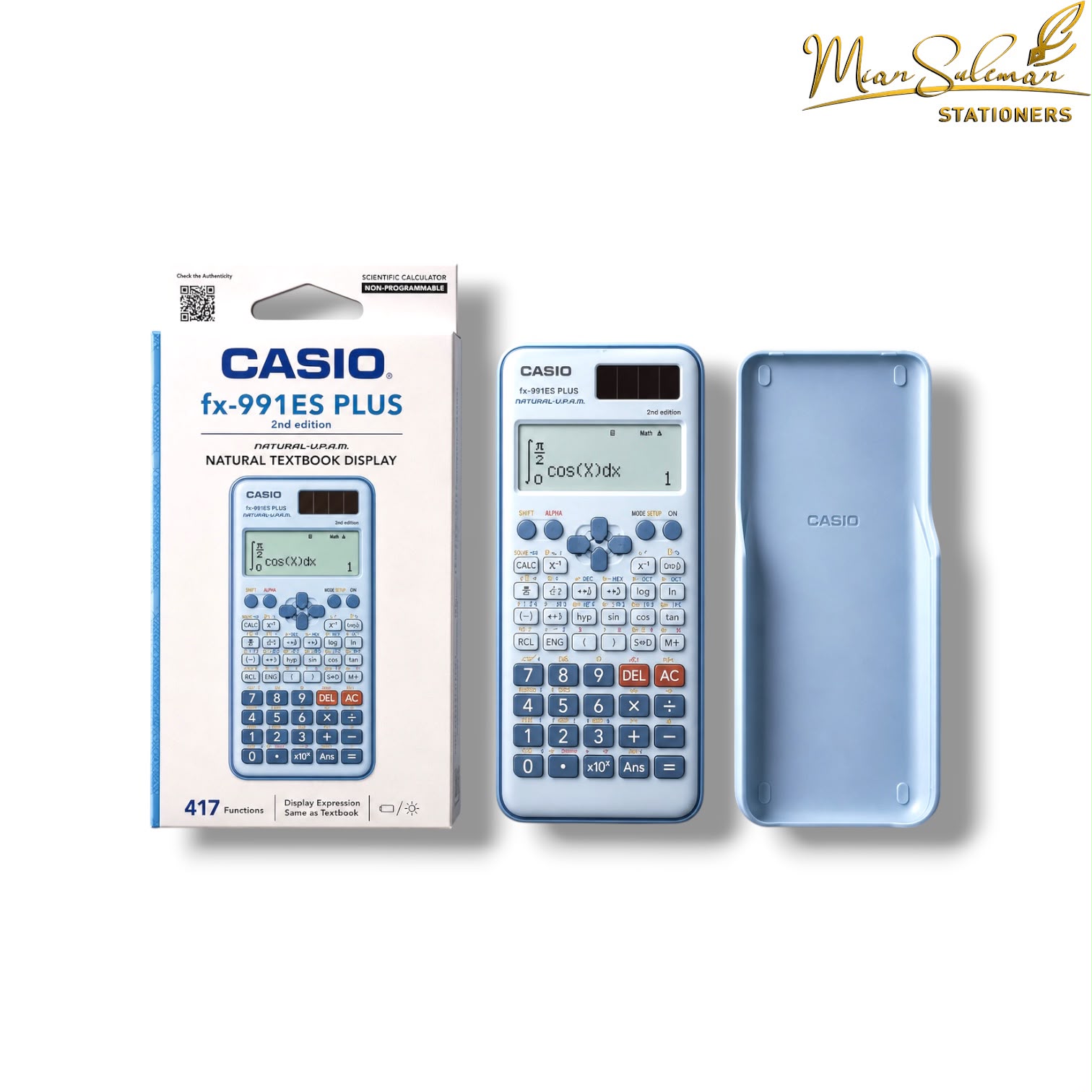 Casio Calculator FX-991ES Plus 2nd Edition 417 Functions