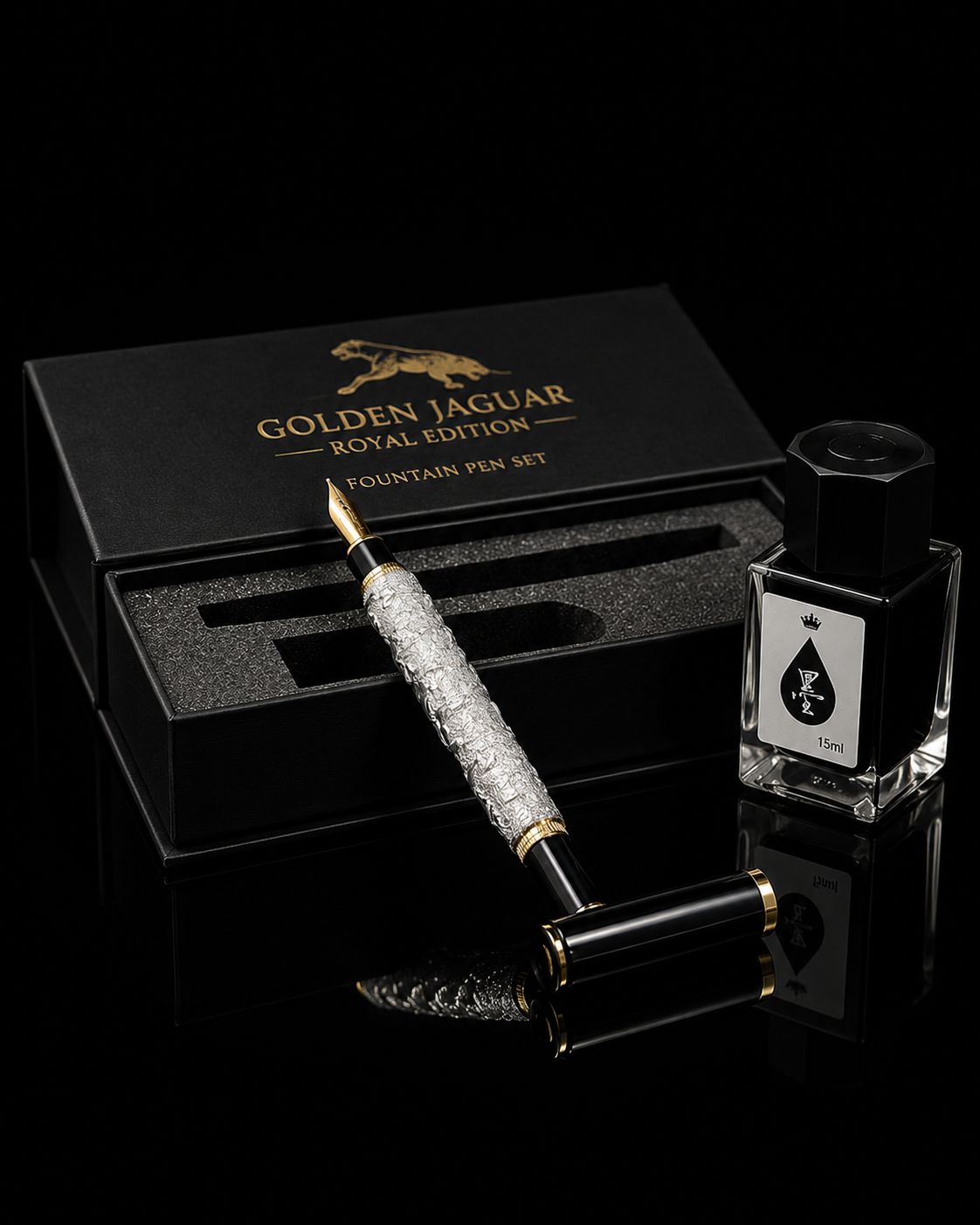 Jaguar Precision Nib Fountain Pen Set
