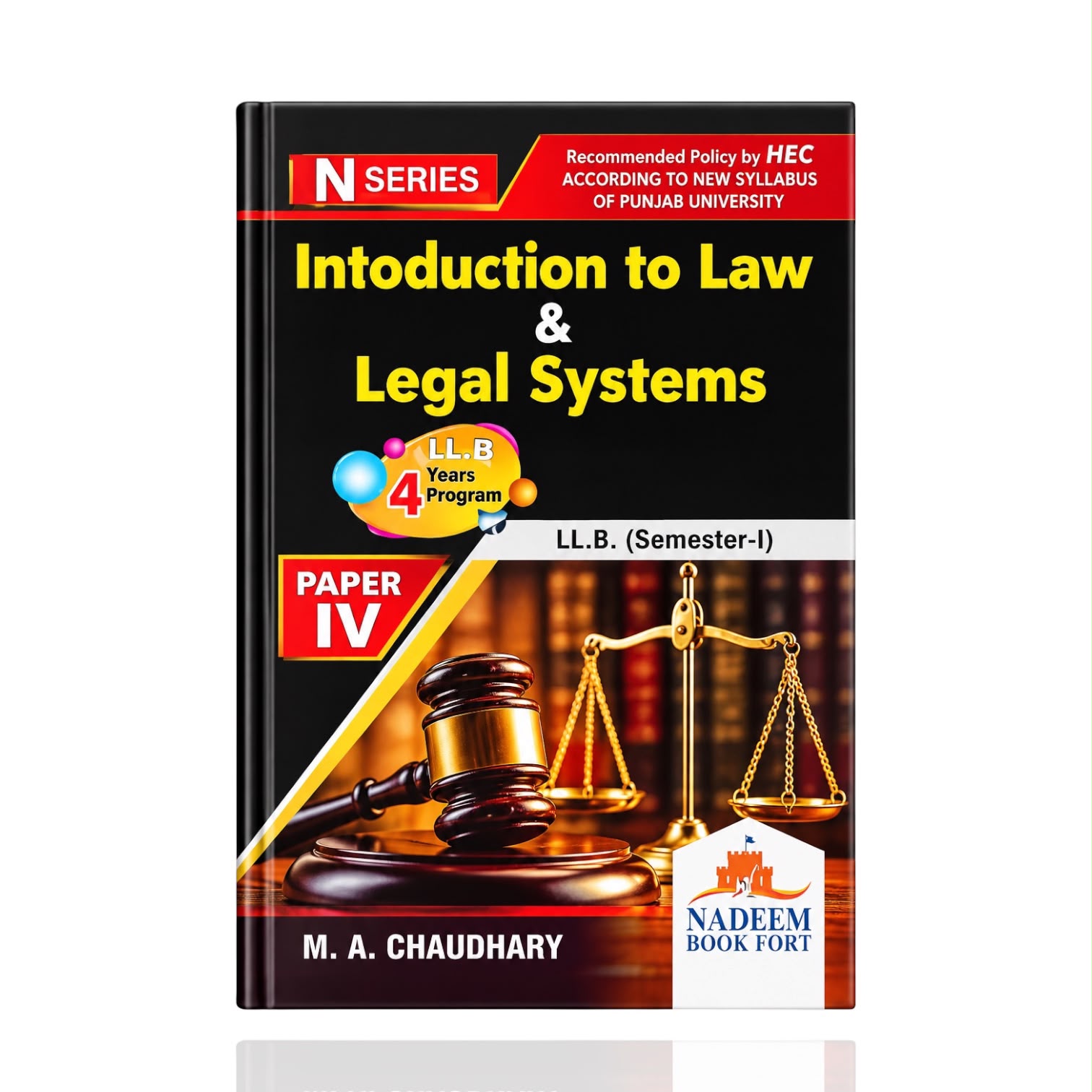 Nseries Introduction To Law & Legal System Paper-4 (Semester-1)