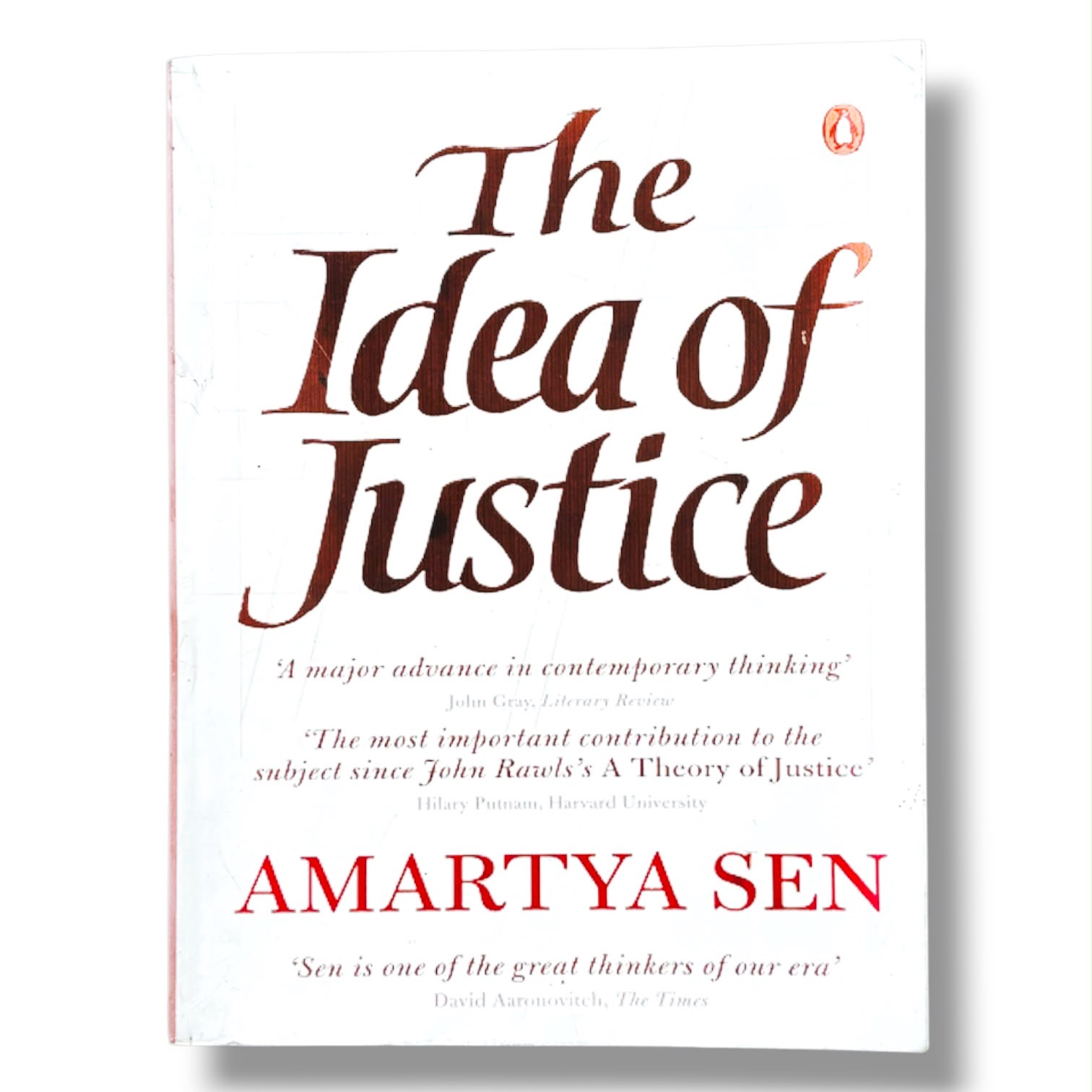The Idea Of Justice By Amartya Sen