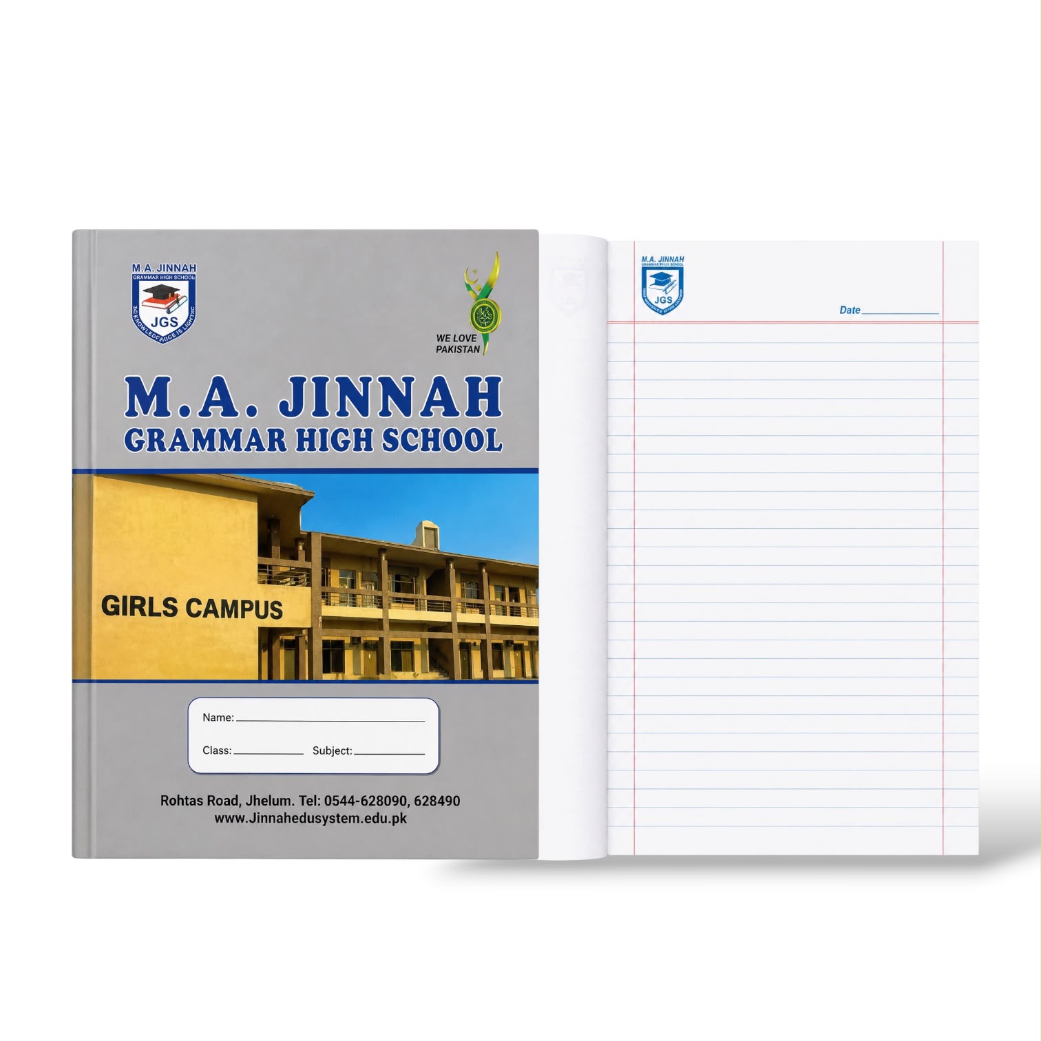 MA Jinnah Broad Line Interleaf Copy